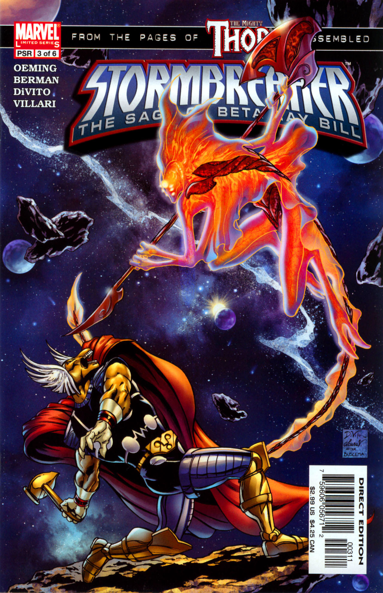 Read online Stormbreaker: The Saga of Beta Ray Bill comic -  Issue #3 - 1
