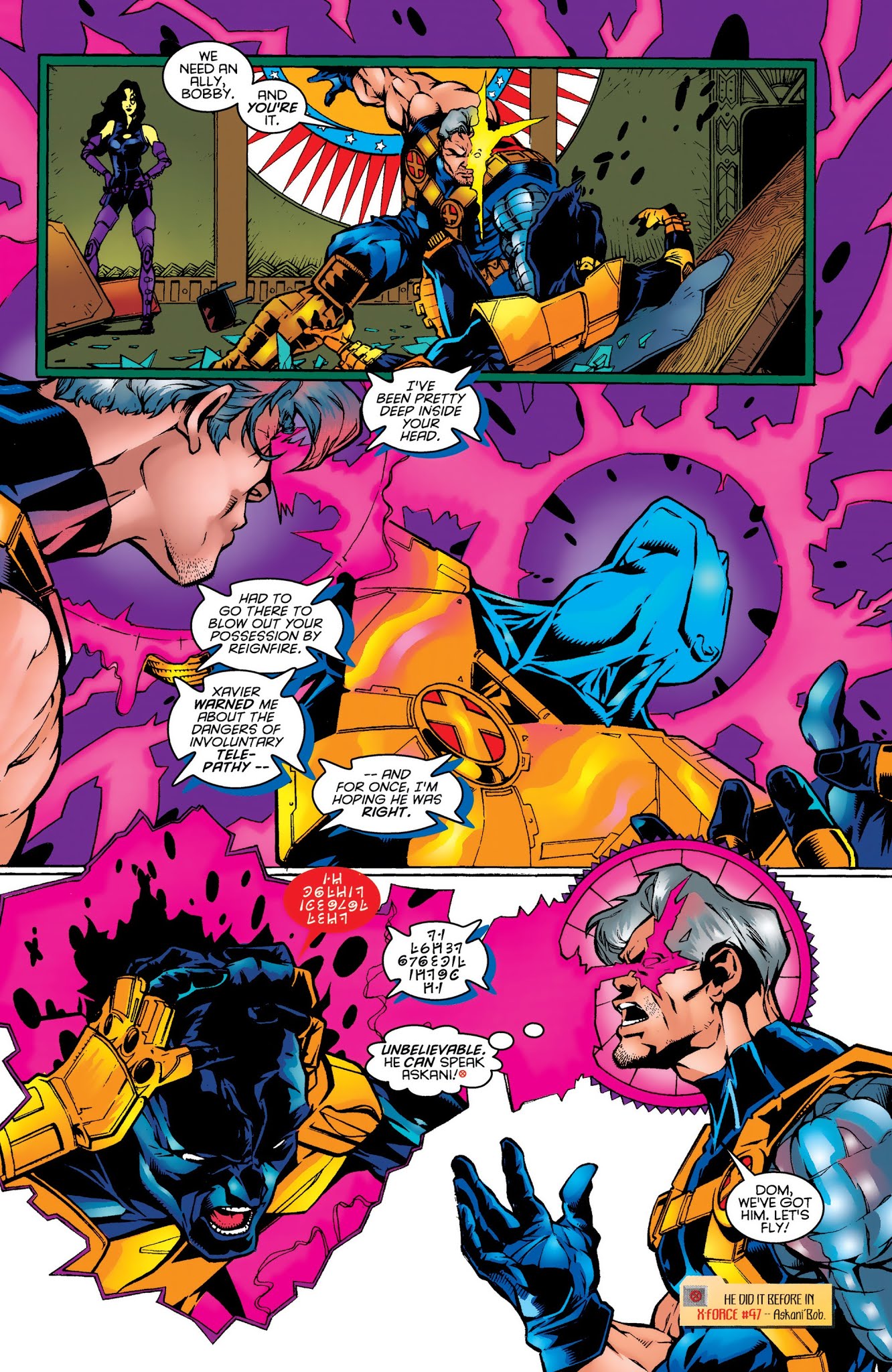 Read online Cable & X-Force: Onslaught Rising comic -  Issue # TPB - 101