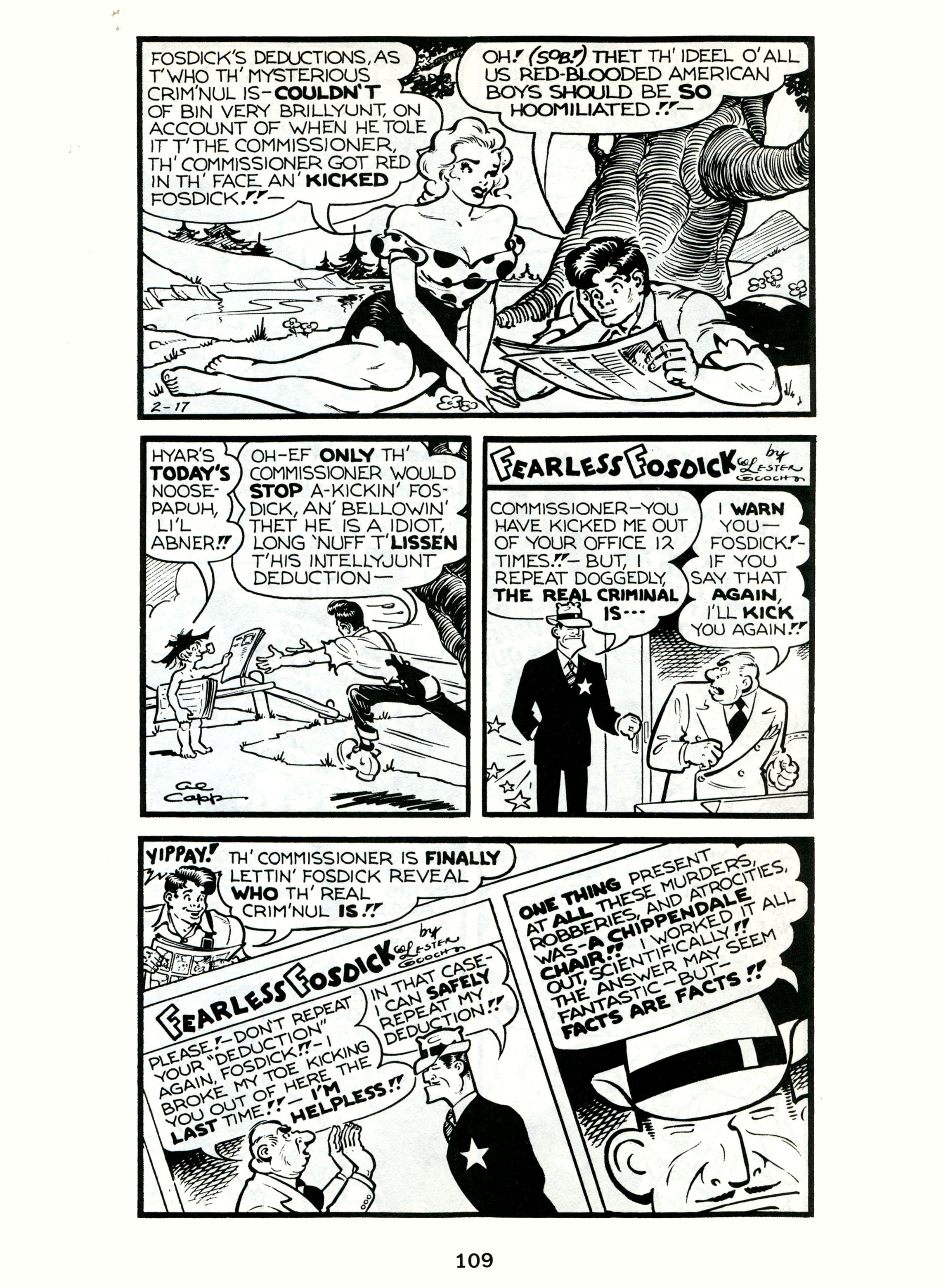 Read online Fearless Fosdick comic -  Issue # TPB - 110