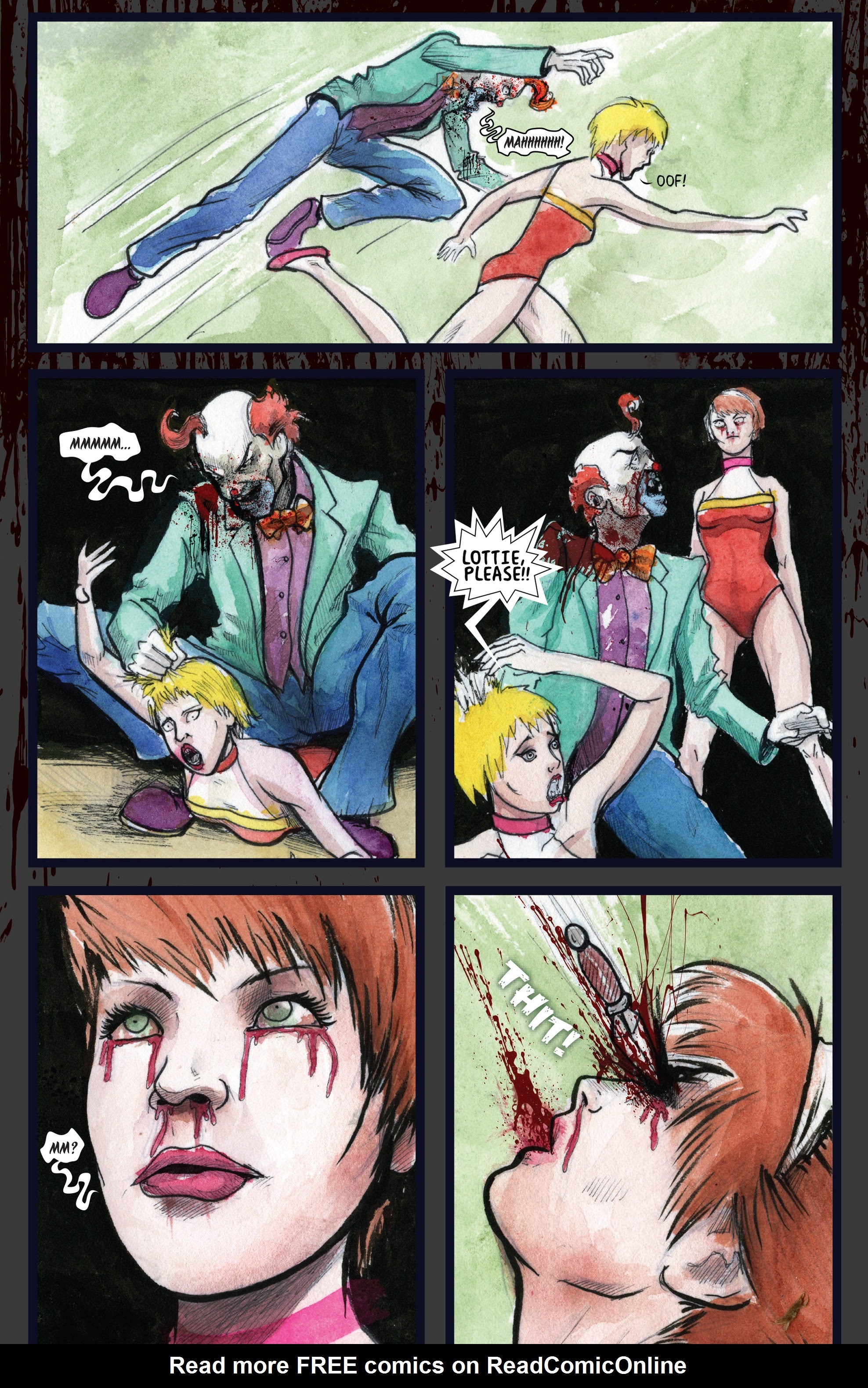 Read online Made Up: Zombie Clown Circus comic -  Issue # Full - 27