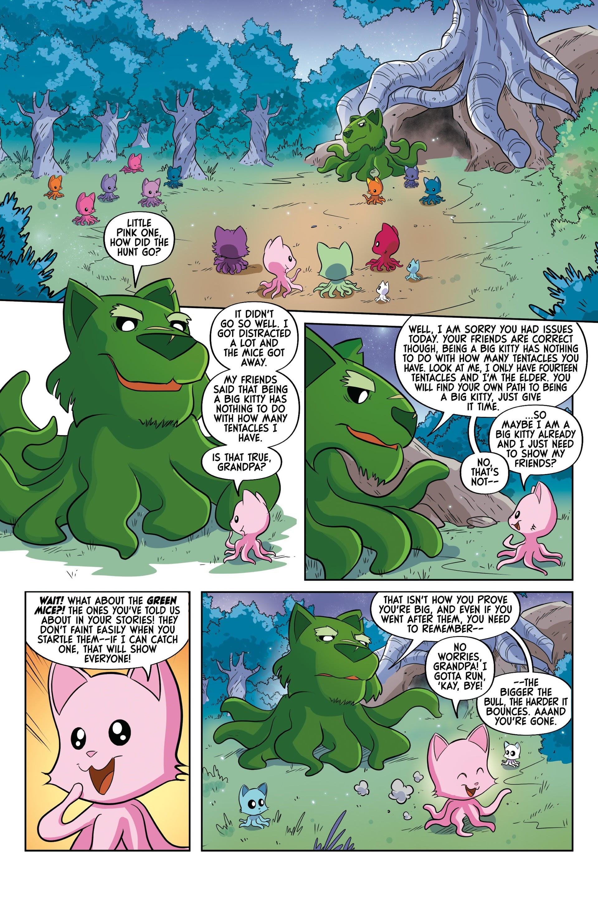 Read online Tentacle Kitty: Tales Around the Teacup comic -  Issue # TPB - 16