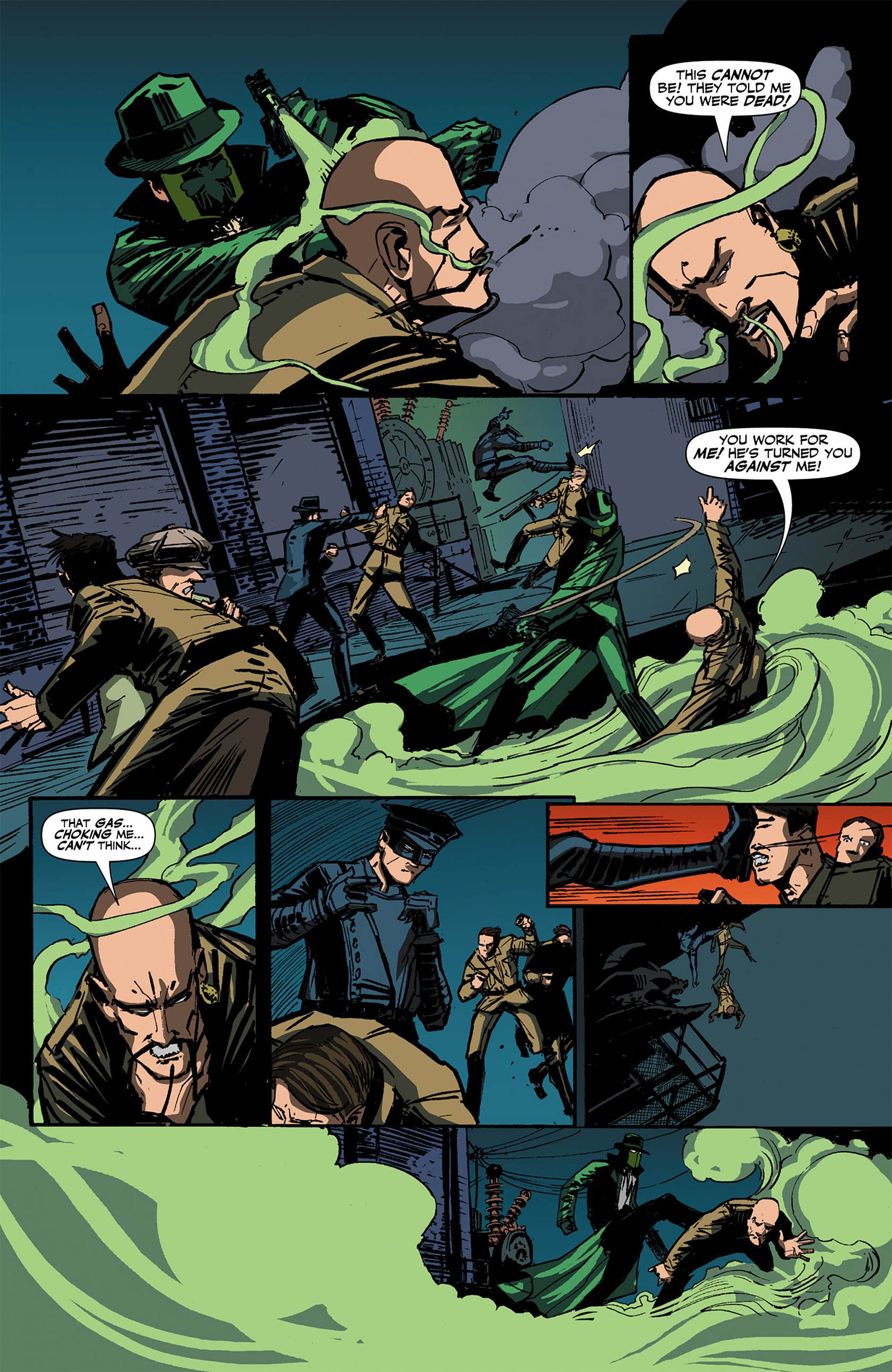 Read online The Shadow/Green Hornet: Dark Nights comic -  Issue #4 - 19