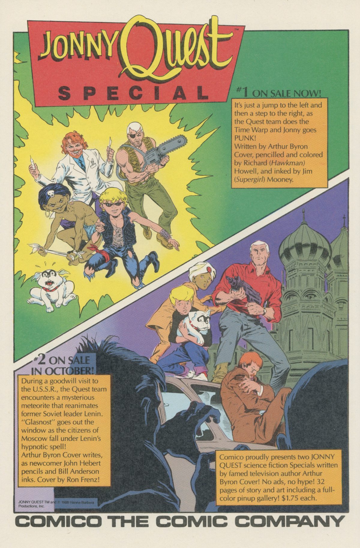 Read online Jonny Quest comic -  Issue #29 - 14