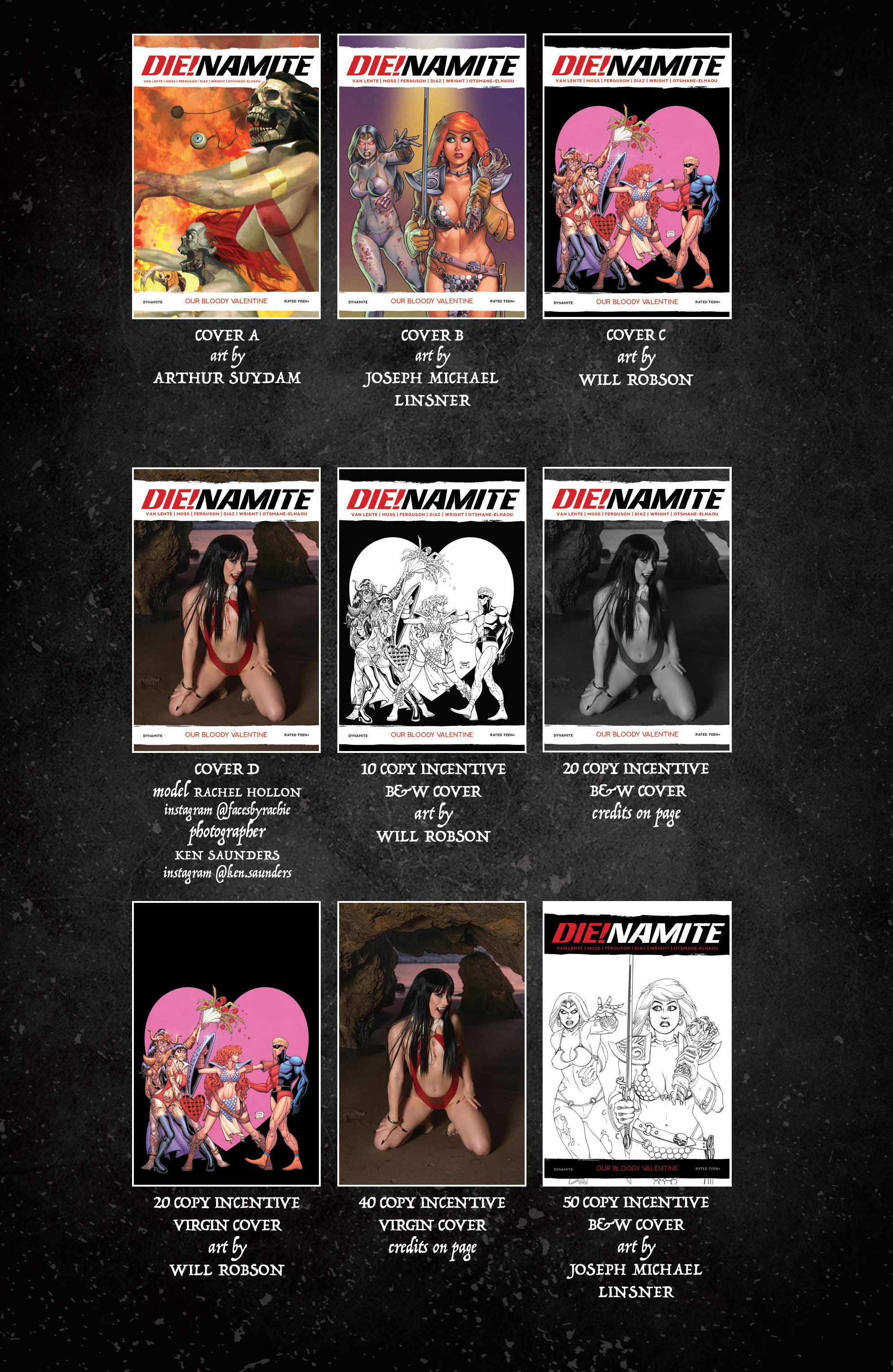 Read online DIE!namite: Our Bloody Valentine One-Shot comic -  Issue # Full - 34