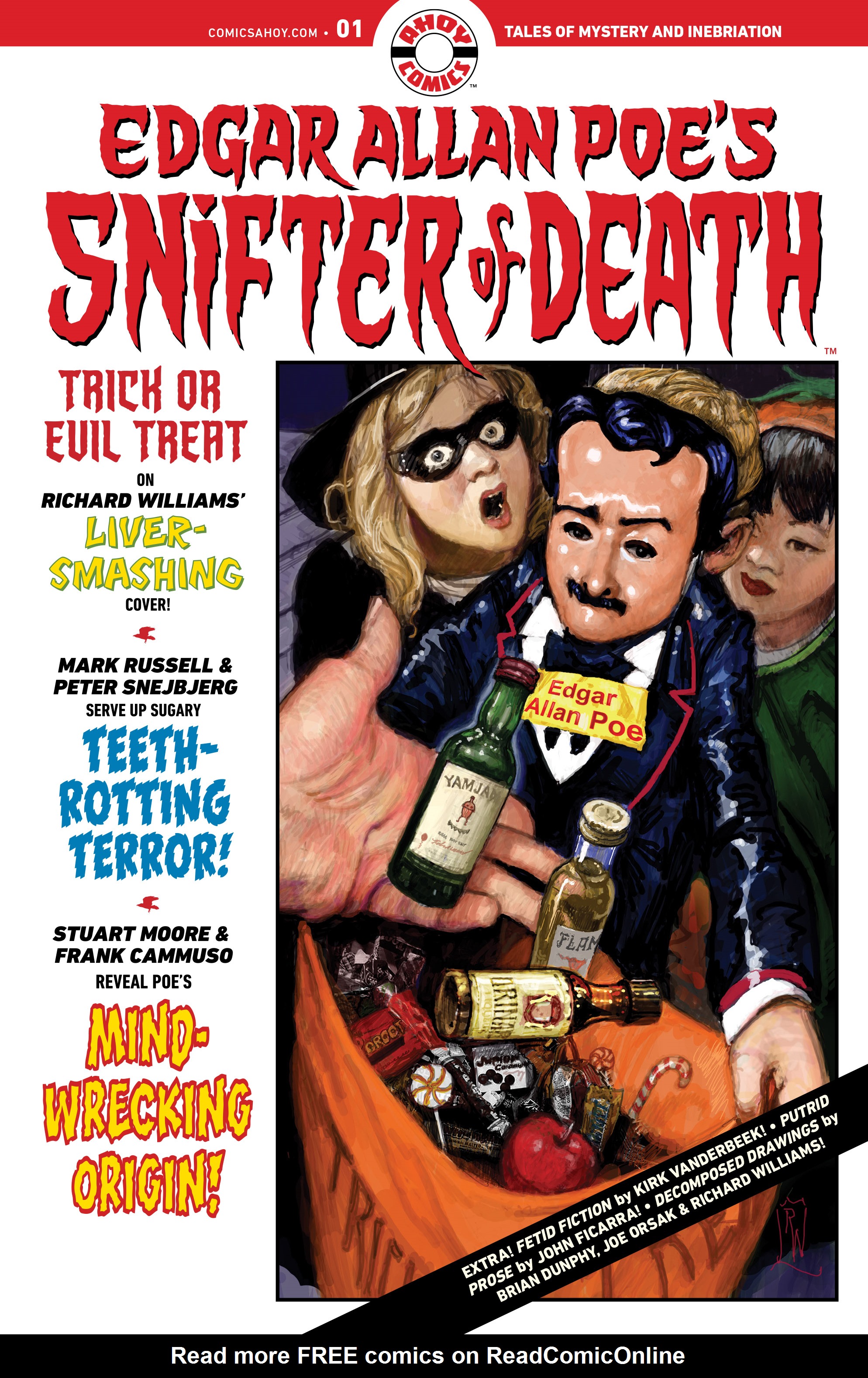 Read online Edgar Allan Poe's Snifter of Death comic -  Issue #1 - 1