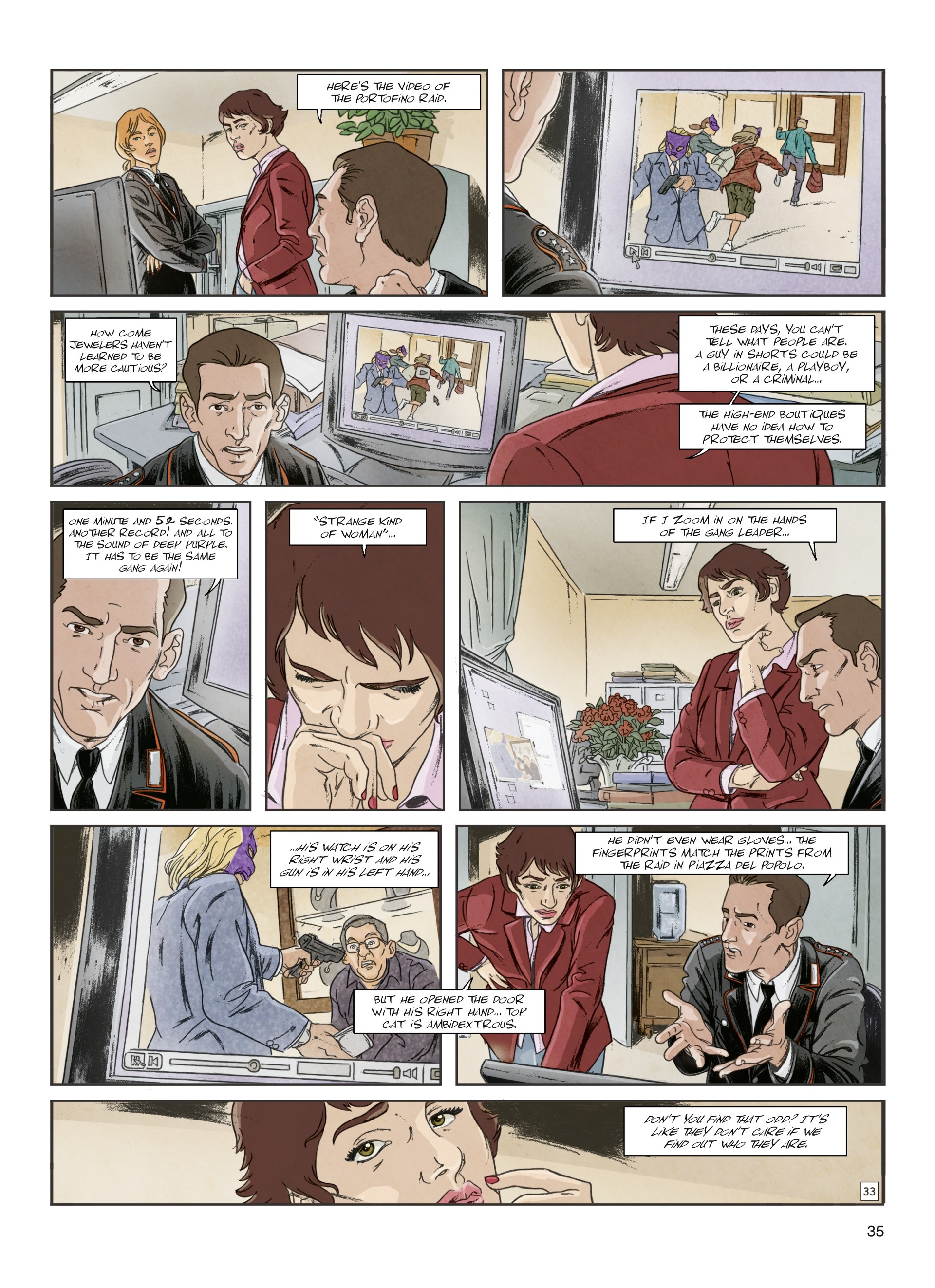 Read online Interpol comic -  Issue #3 - 35