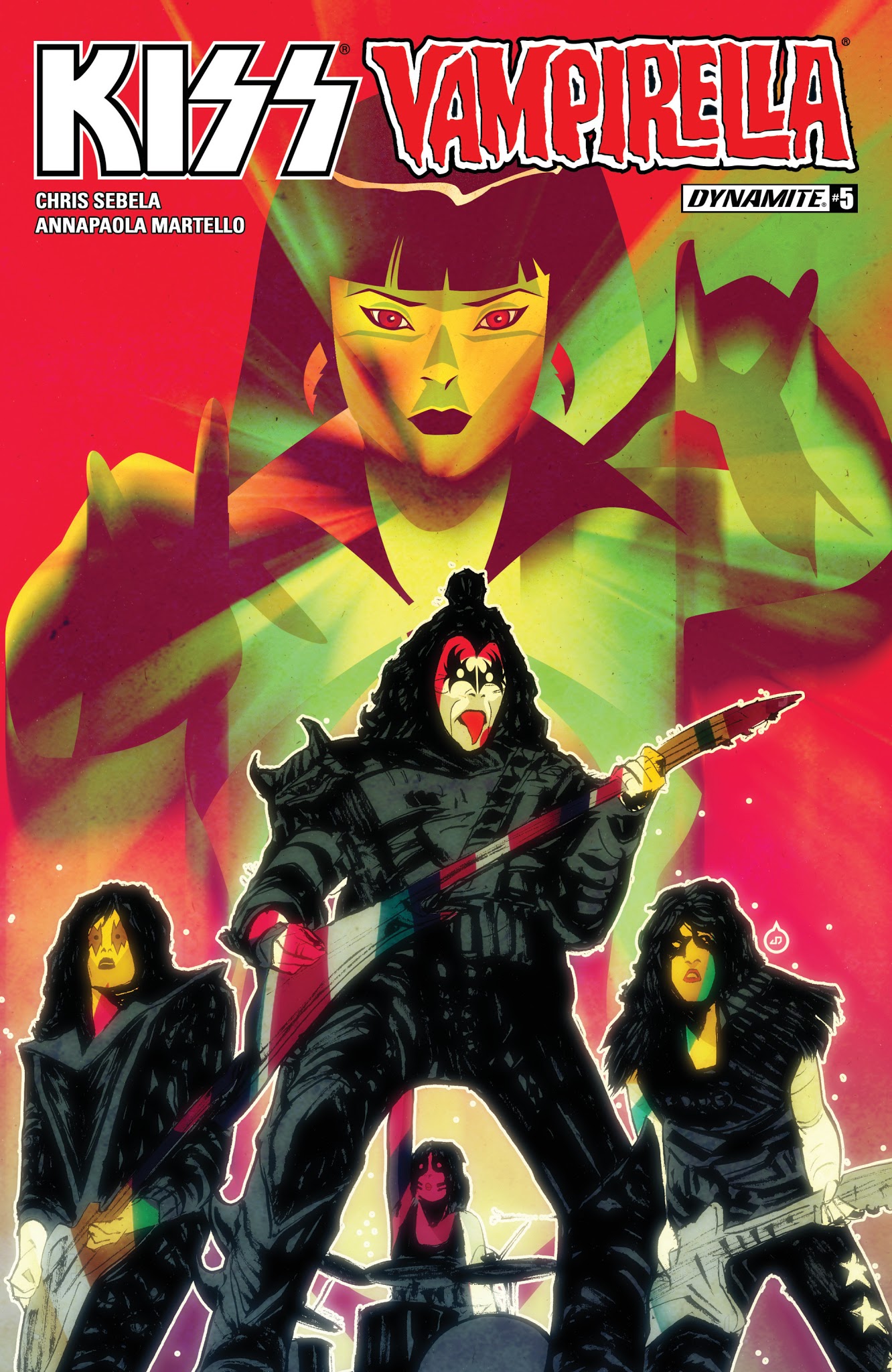 Read online Kiss/Vampirella comic -  Issue #5 - 1