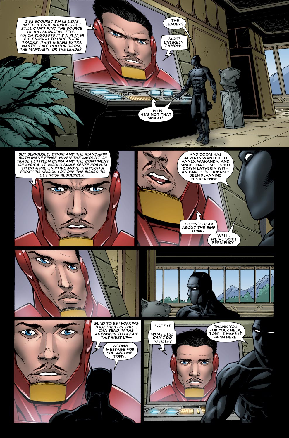 Read online Black Panther (2005) comic -  Issue #36 - 10