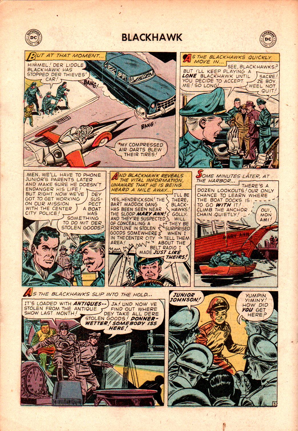 Read online Blackhawk (1957) comic -  Issue #120 - 18