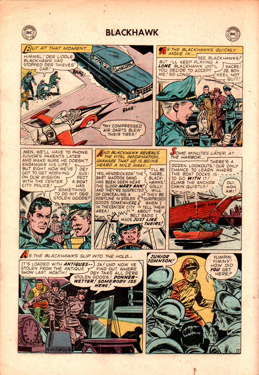 Blackhawk (1957) Issue #120 #13 - English 18