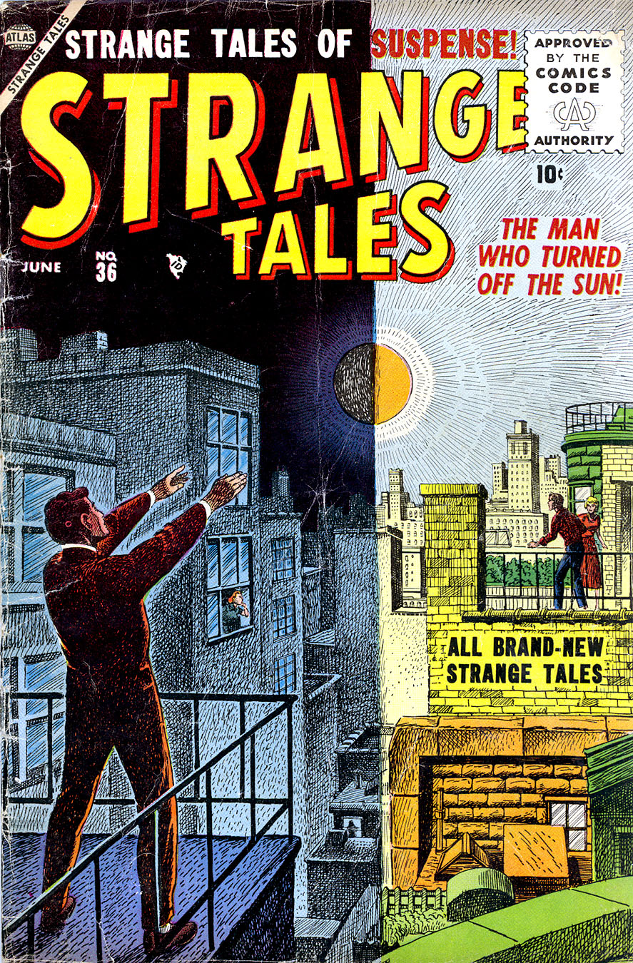 Read online Strange Tales (1951) comic -  Issue #36 - 1
