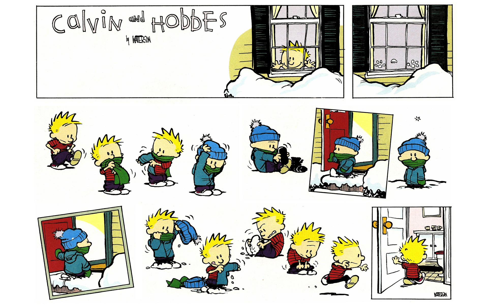 Read online Calvin and Hobbes comic -  Issue #3 - 162