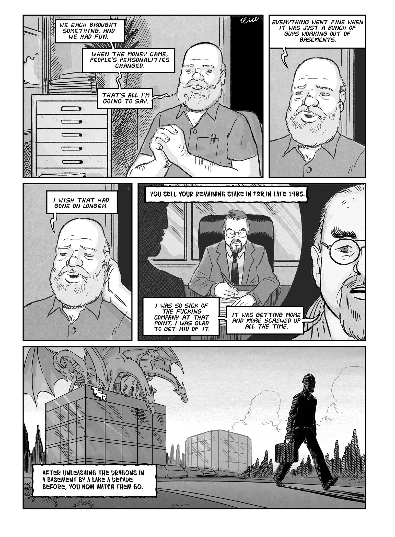 Read online Rise of the Dungeon Master: Gary Gygax and the Creation of D&D comic -  Issue # TPB - 113