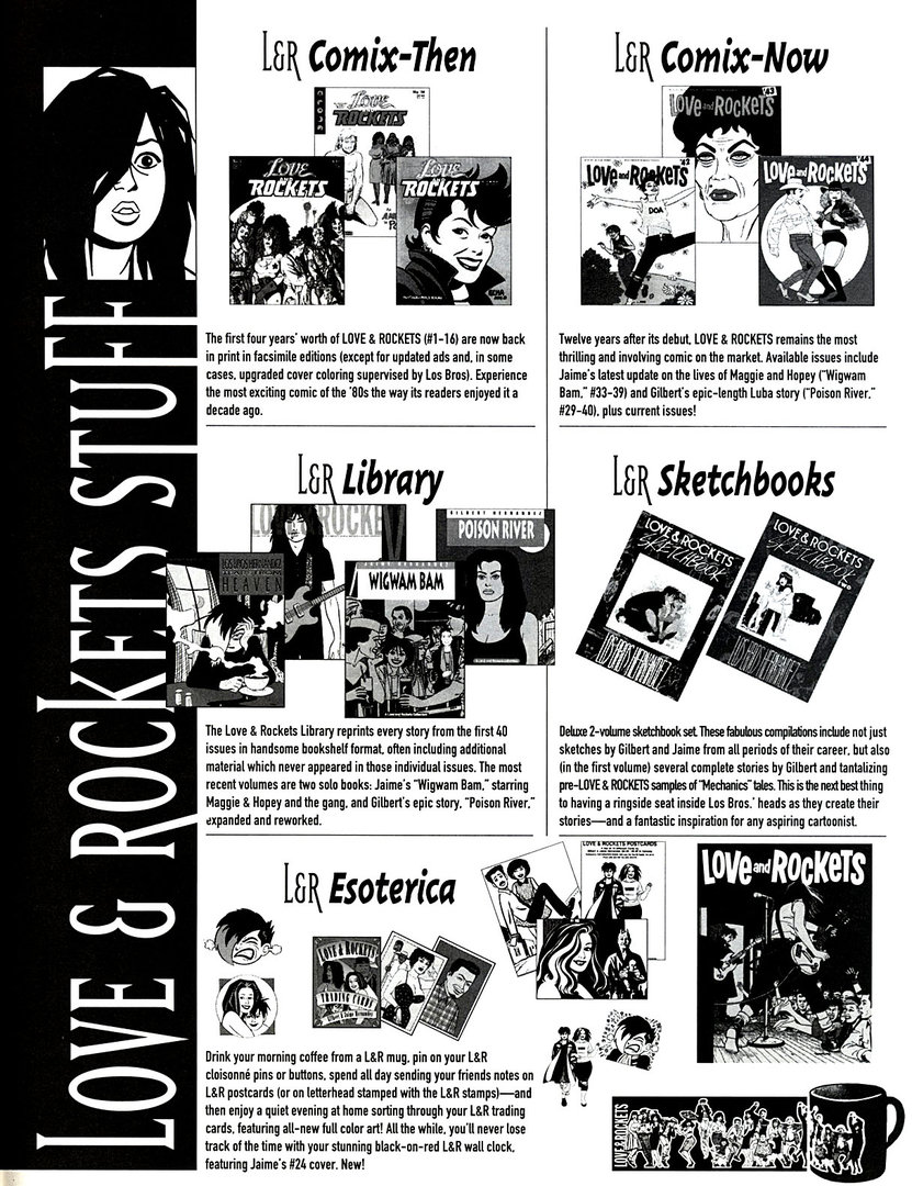 Read online Love and Rockets (1982) comic -  Issue #46 - 33