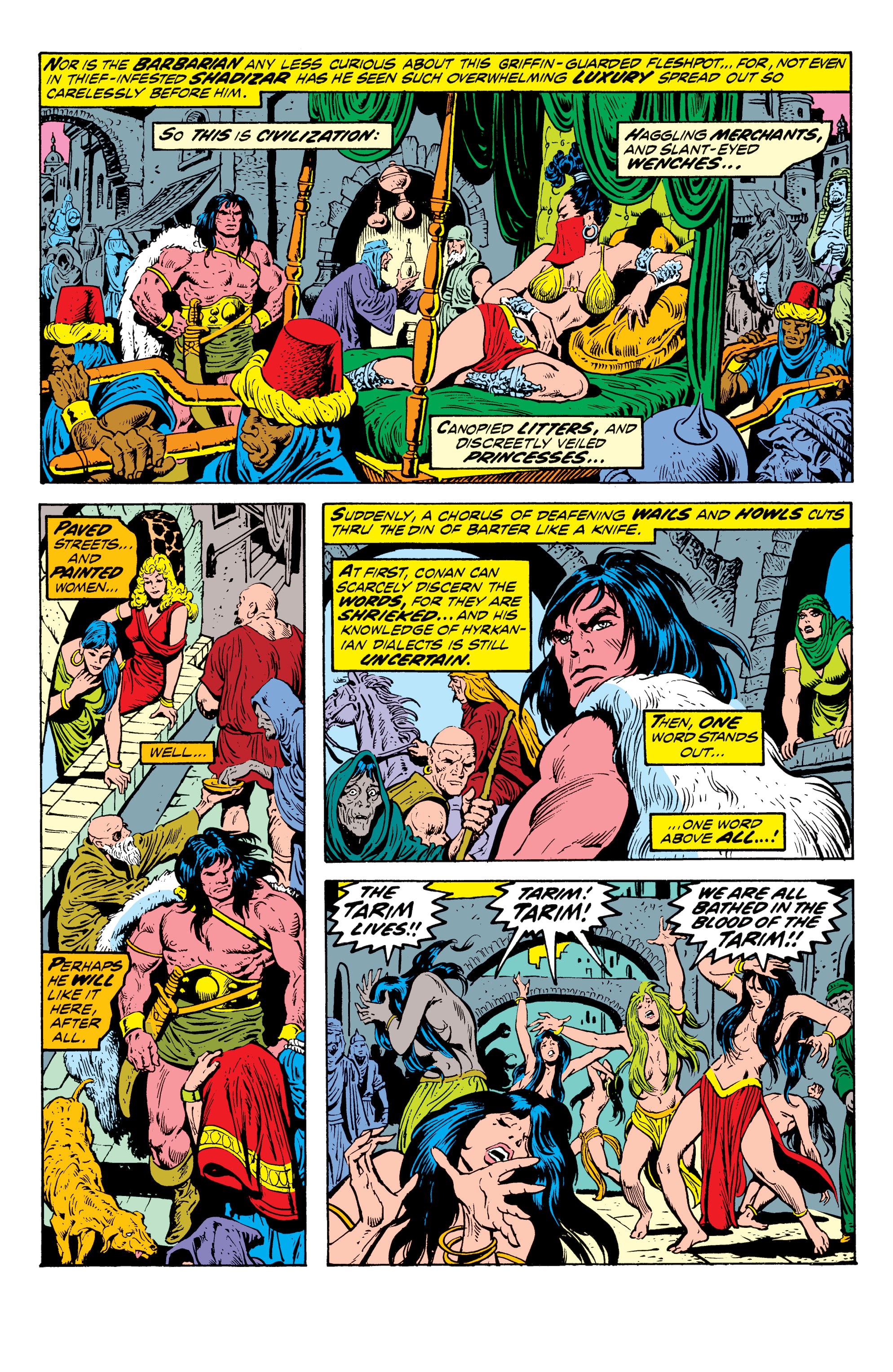 Read online Conan The Barbarian Epic Collection: The Original Marvel Years - The Curse Of The Golden Skull comic -  Issue # TPB (Part 1) - 48