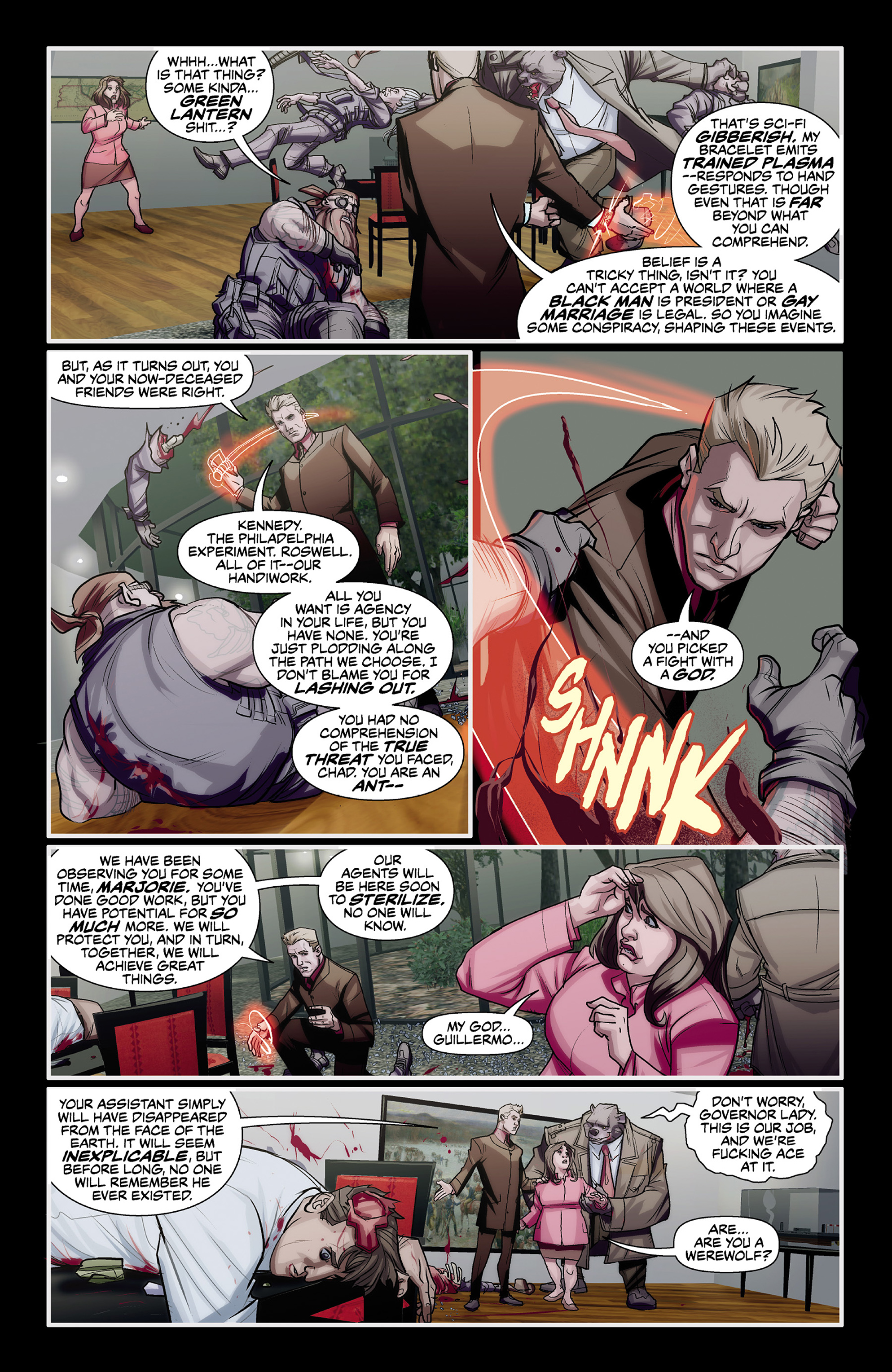 Read online Cryptocracy comic -  Issue #1 - 19