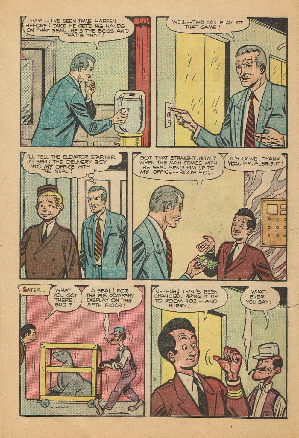 Read online My Little Margie (1954) comic -  Issue #7 - 23