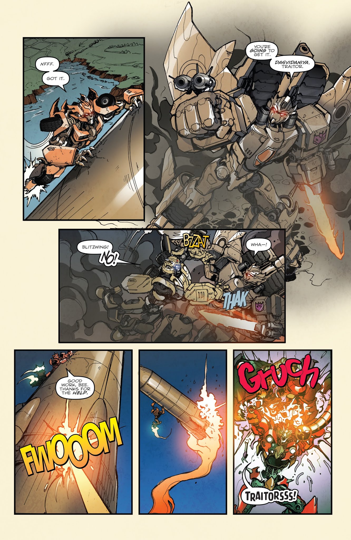 Read online Transformers: Bumblebee Movie Prequel comic -  Issue #4 - 16