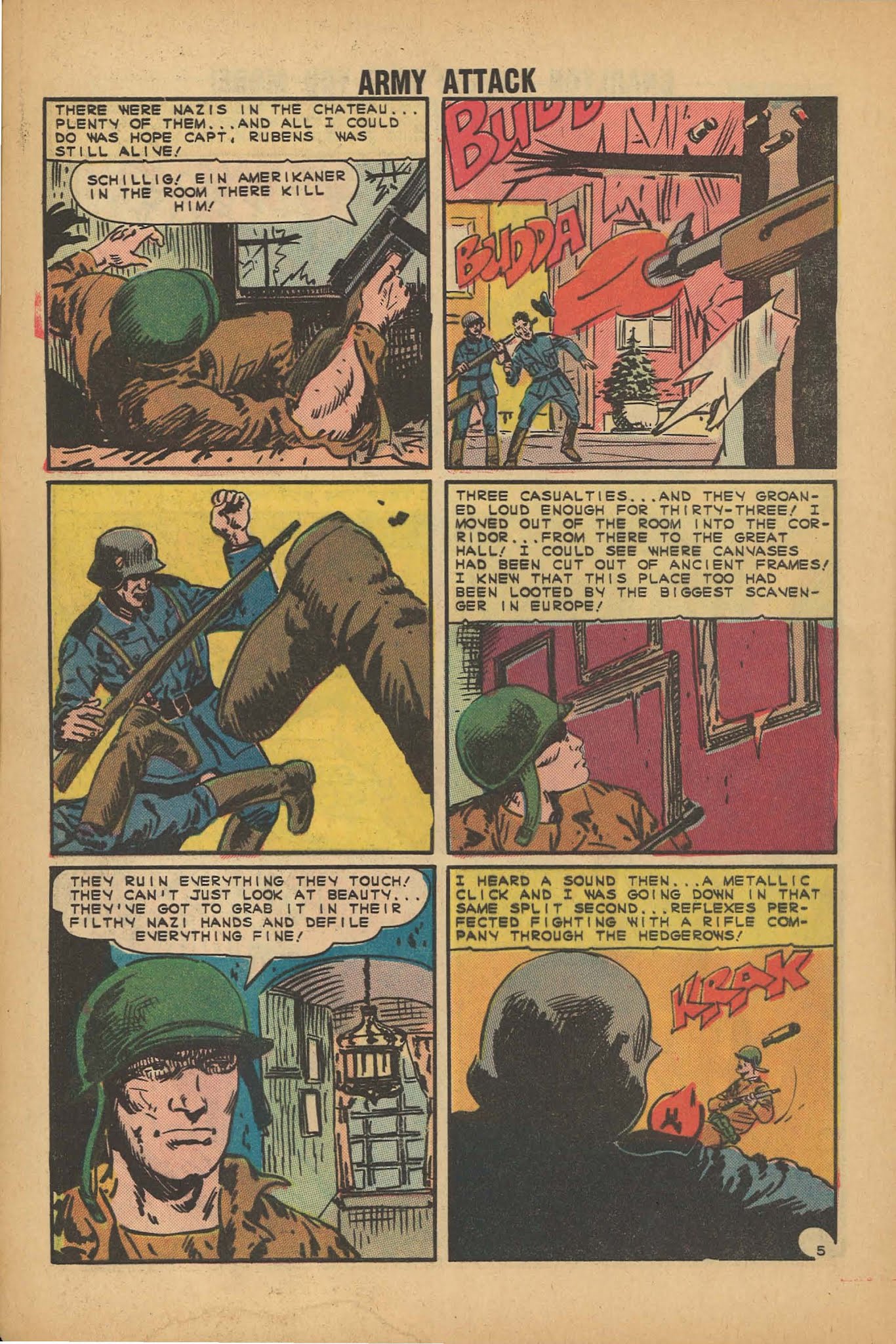 Read online Army Attack comic -  Issue #3 - 8