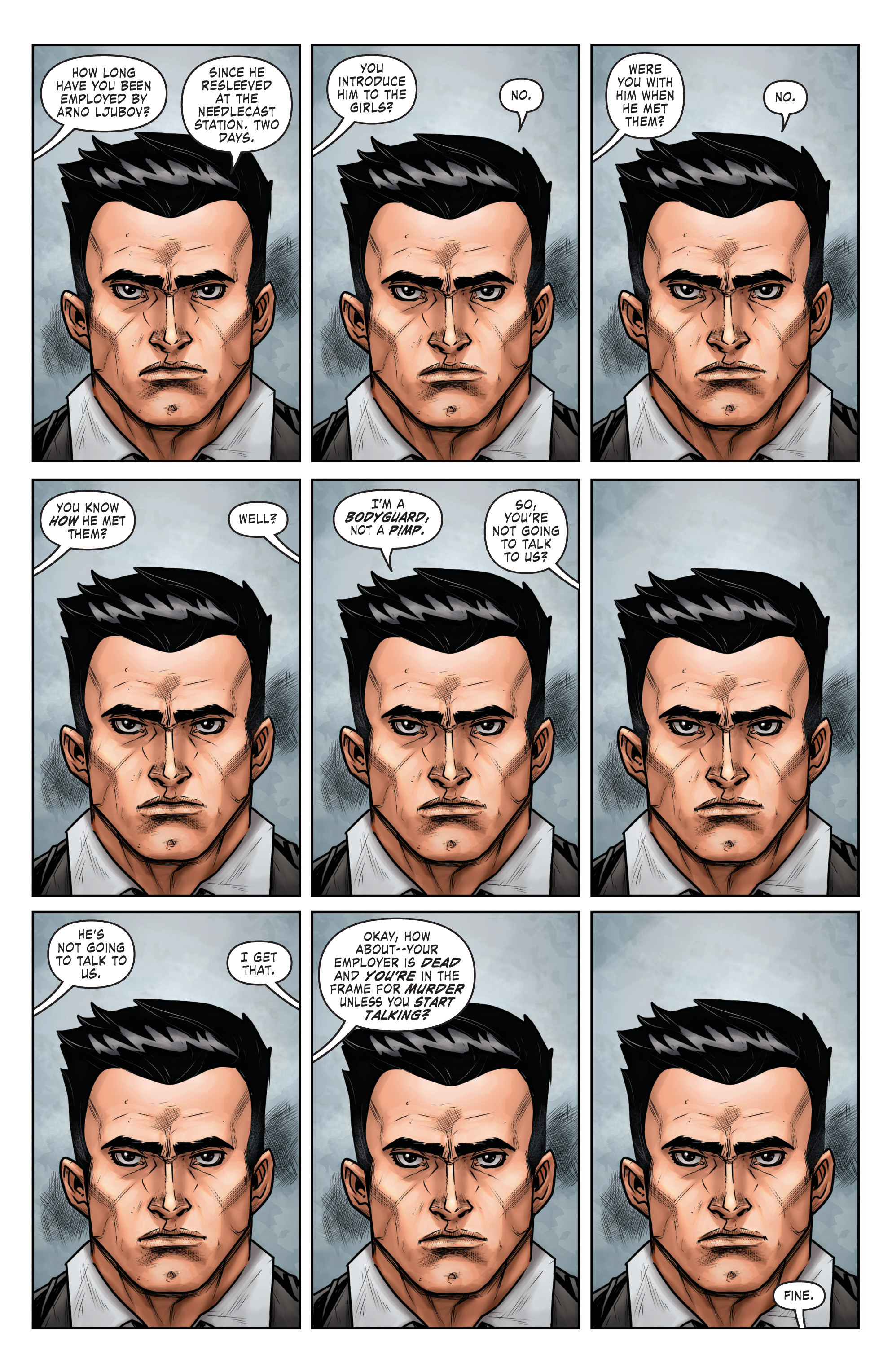 Read online Altered Carbon: Download Blues comic -  Issue # TPB - 23