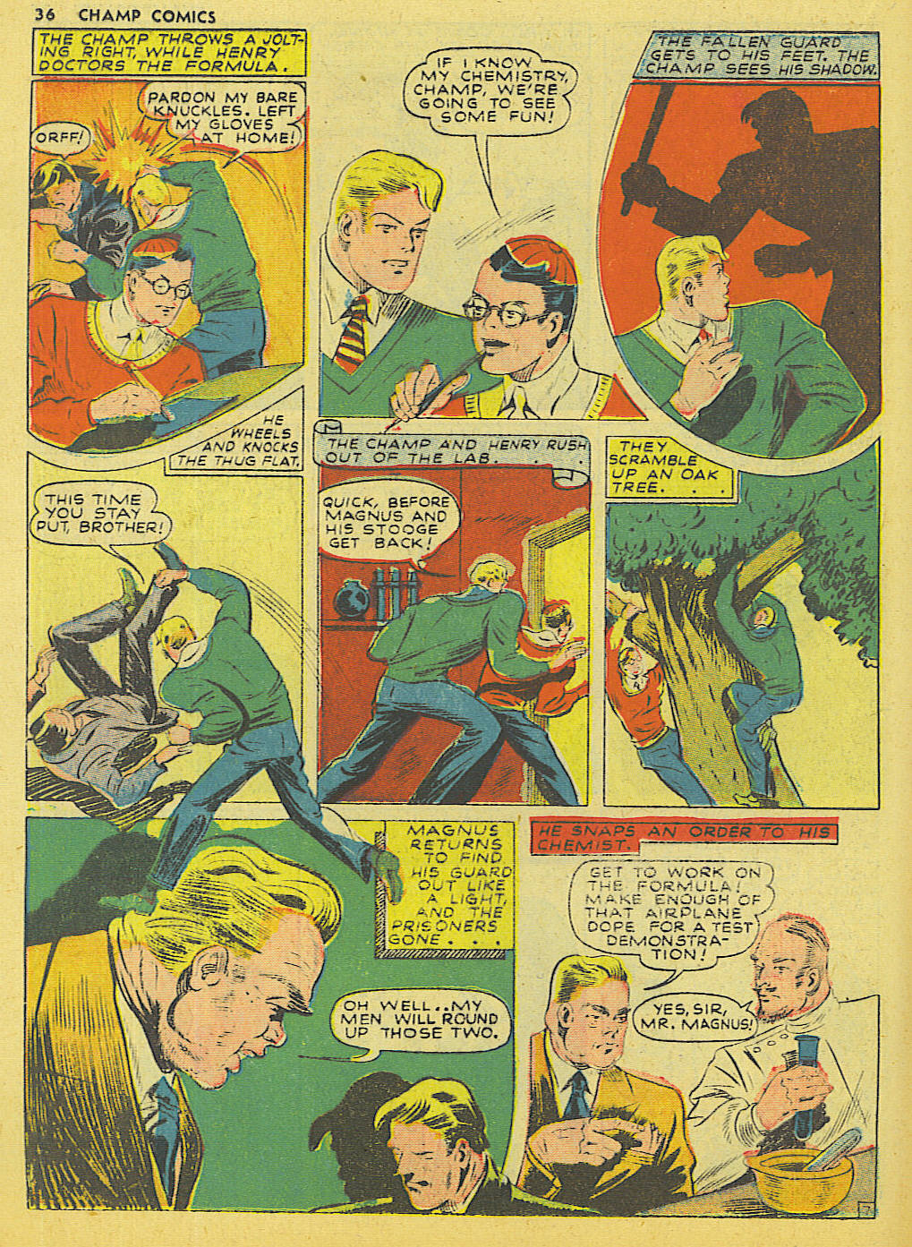 Read online Champ Comics comic -  Issue #17 - 37