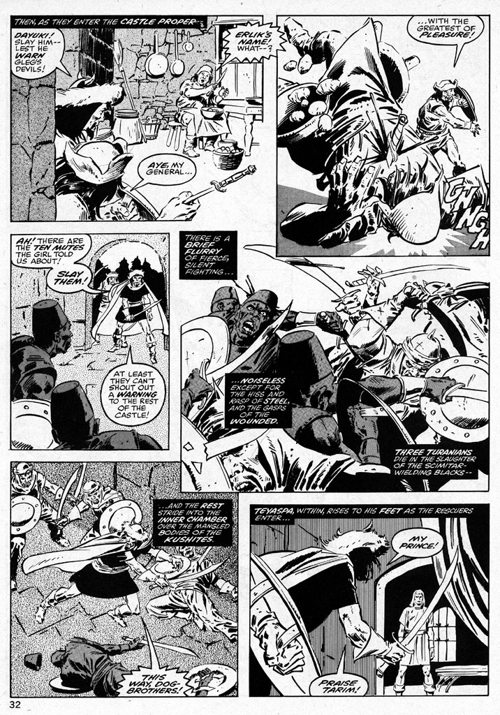 Read online The Savage Sword Of Conan comic -  Issue #38 - 32