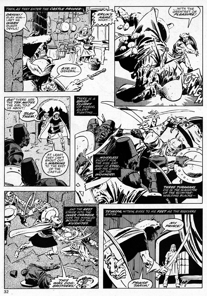The Savage Sword Of Conan issue 38 - Page 32
