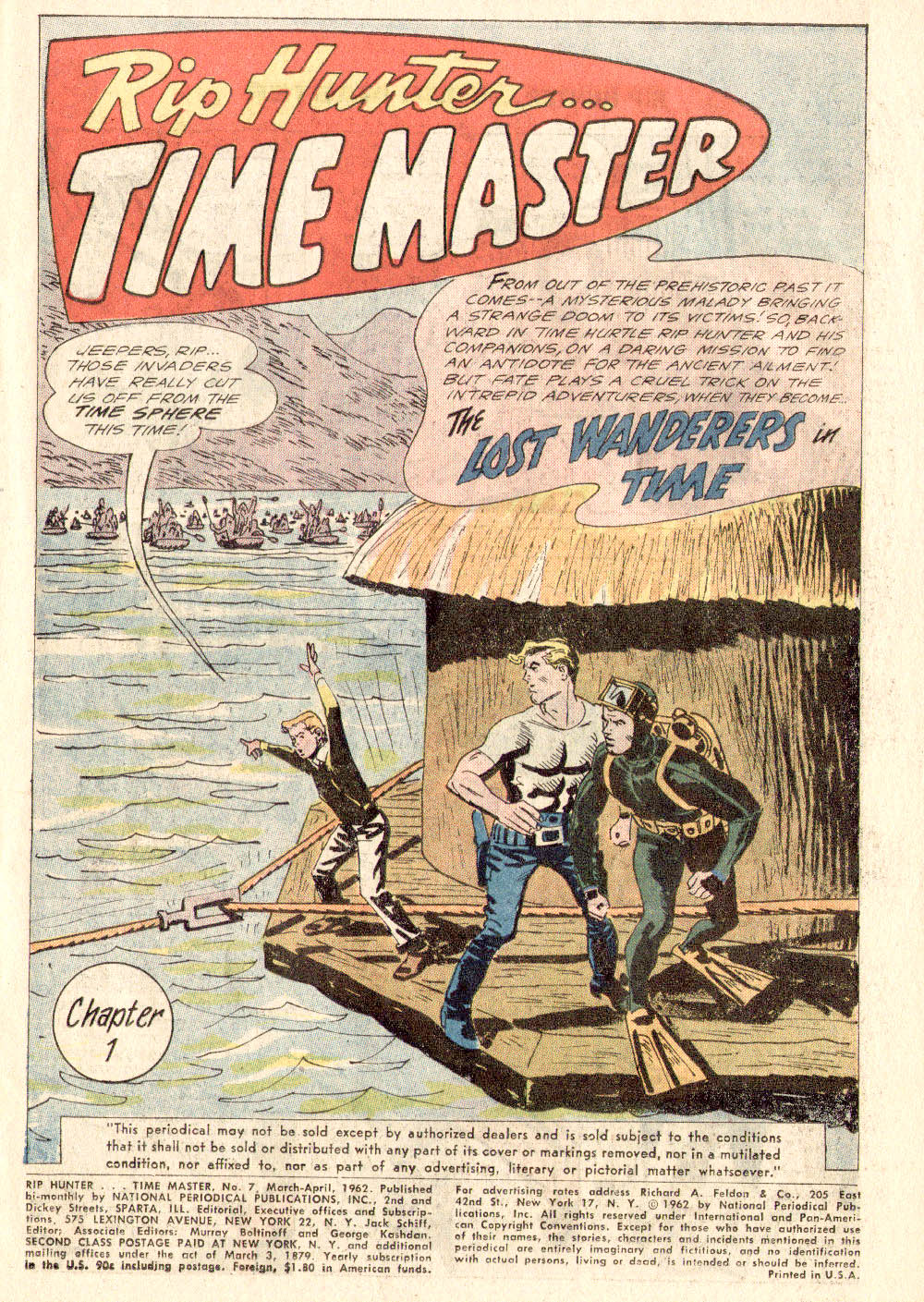 Read online Rip Hunter...Time Master comic -  Issue #7 - 3