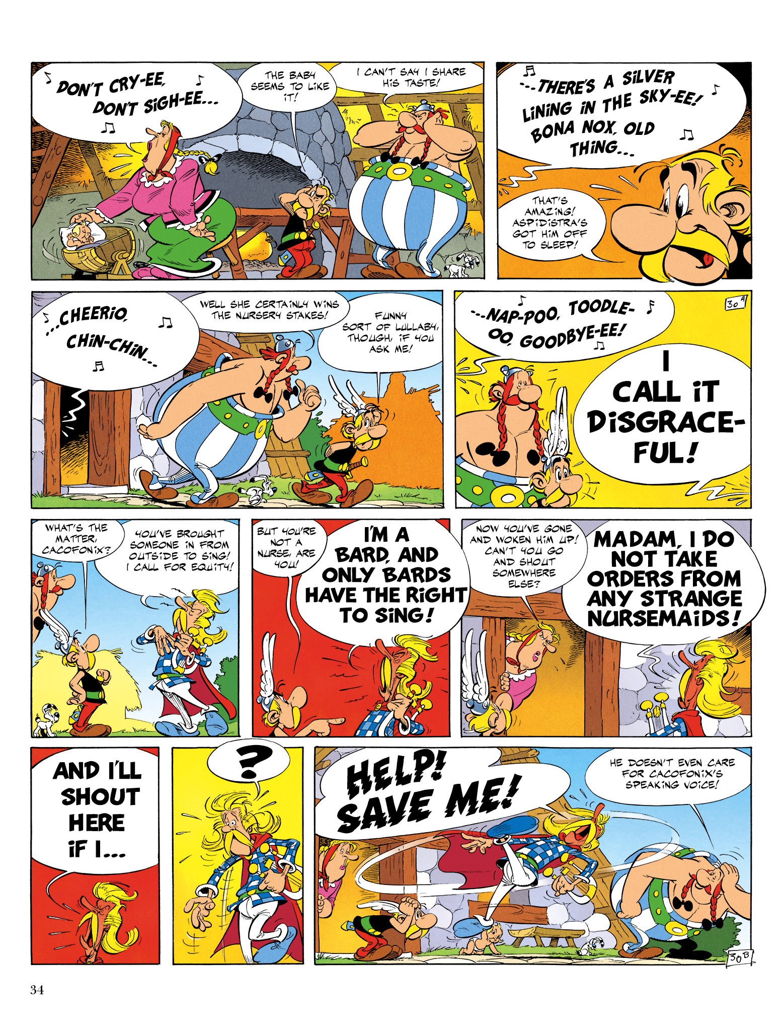 Read online Asterix comic -  Issue #27 - 35