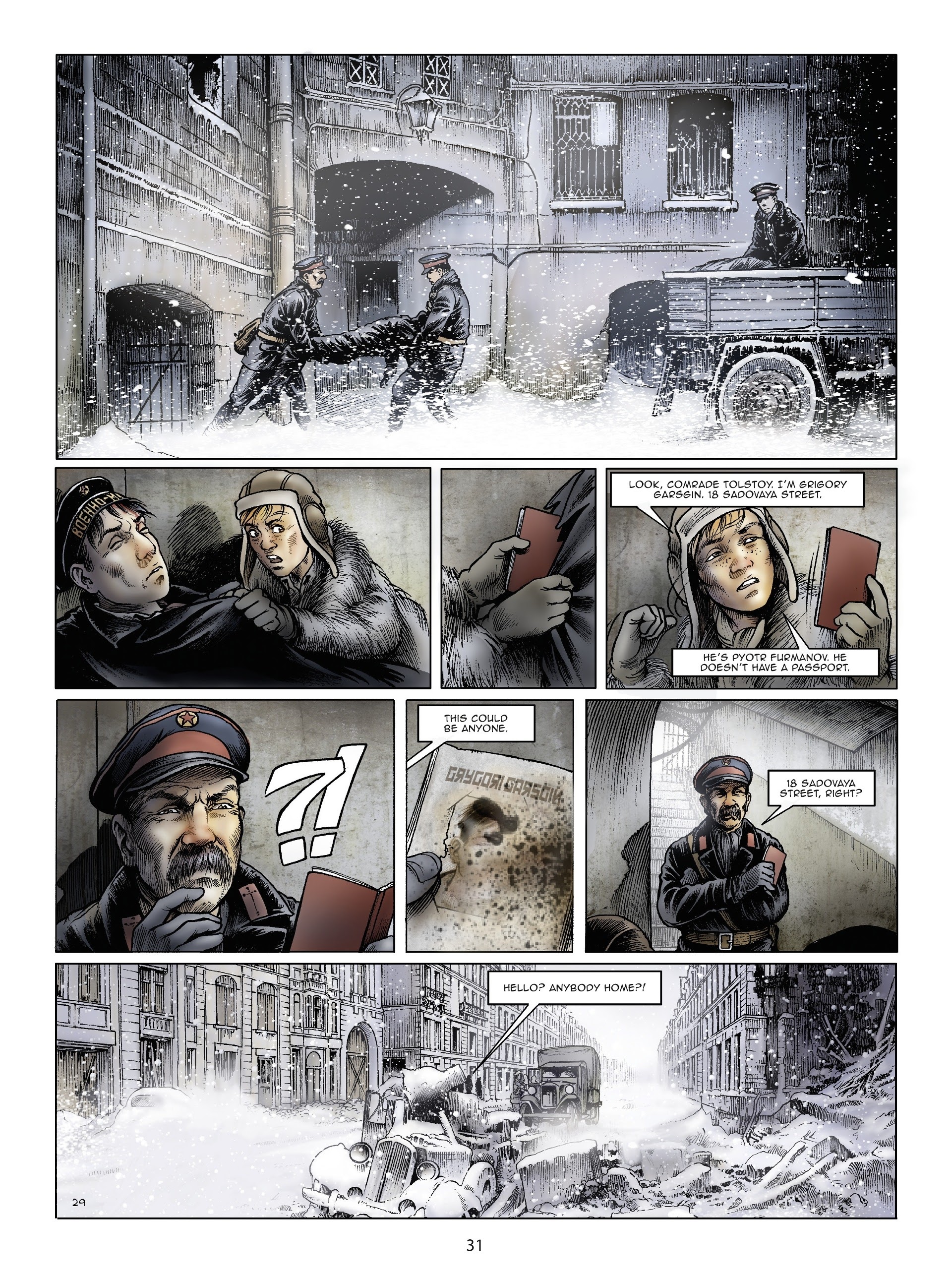 Read online The Lions of Leningrad comic -  Issue #2 - 31