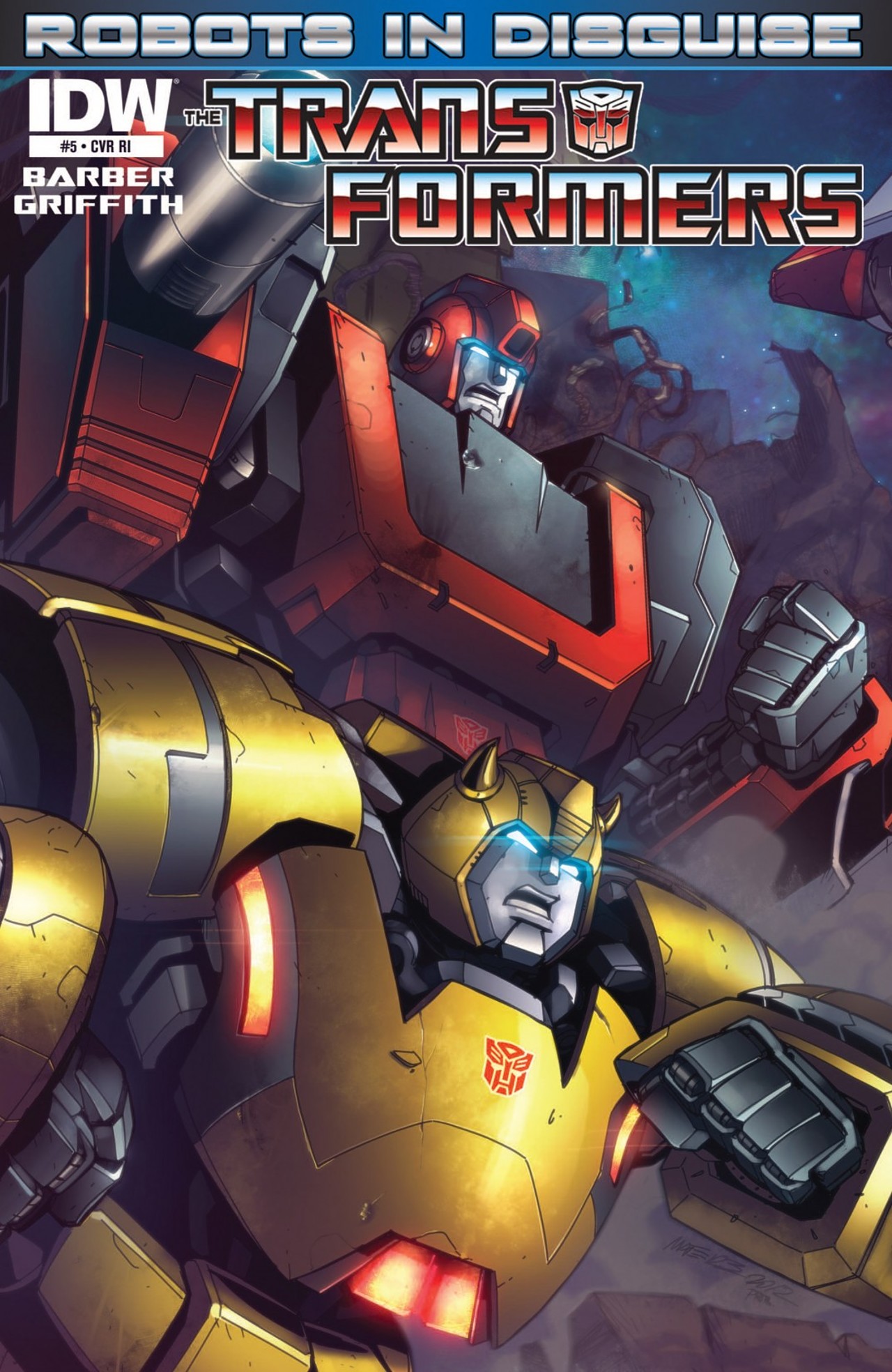 Read online Transformers: Robots In Disguise (2012) comic -  Issue #5 - 3