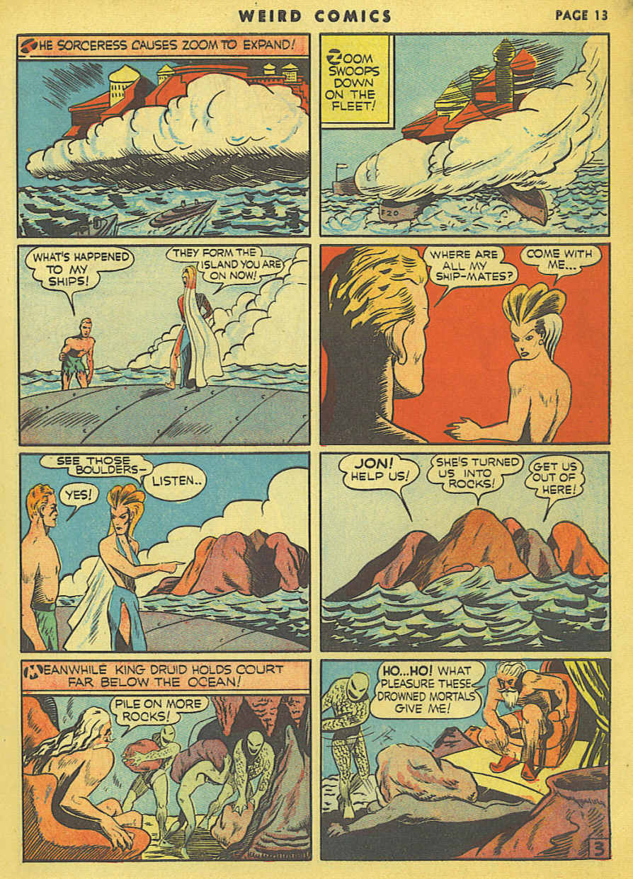 Read online Weird Comics comic -  Issue #10 - 14