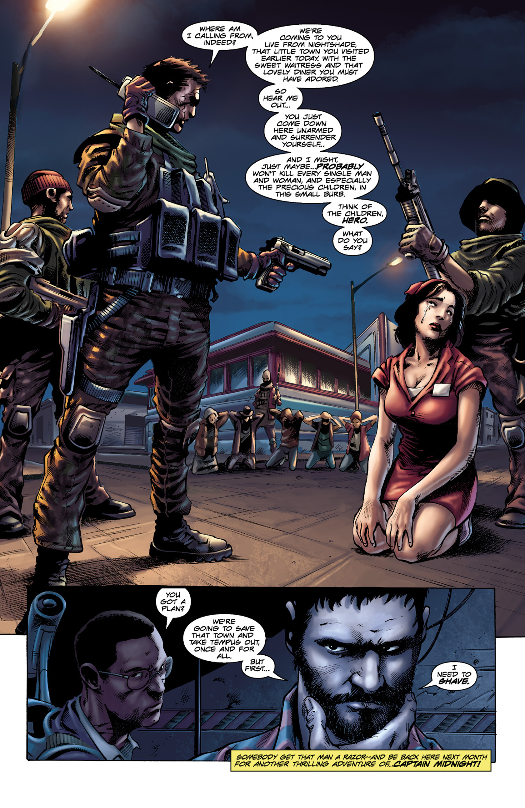 Read online Captain Midnight comic -  Issue #13 - 23