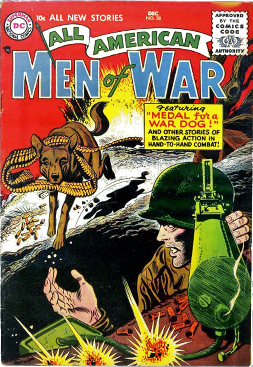 Read online All-American Men of War comic -  Issue #28 - 1