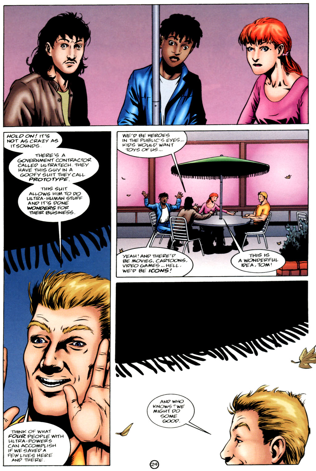 Read online Ultraverse Year Zero: Death of the Squad comic -  Issue #1 - 25