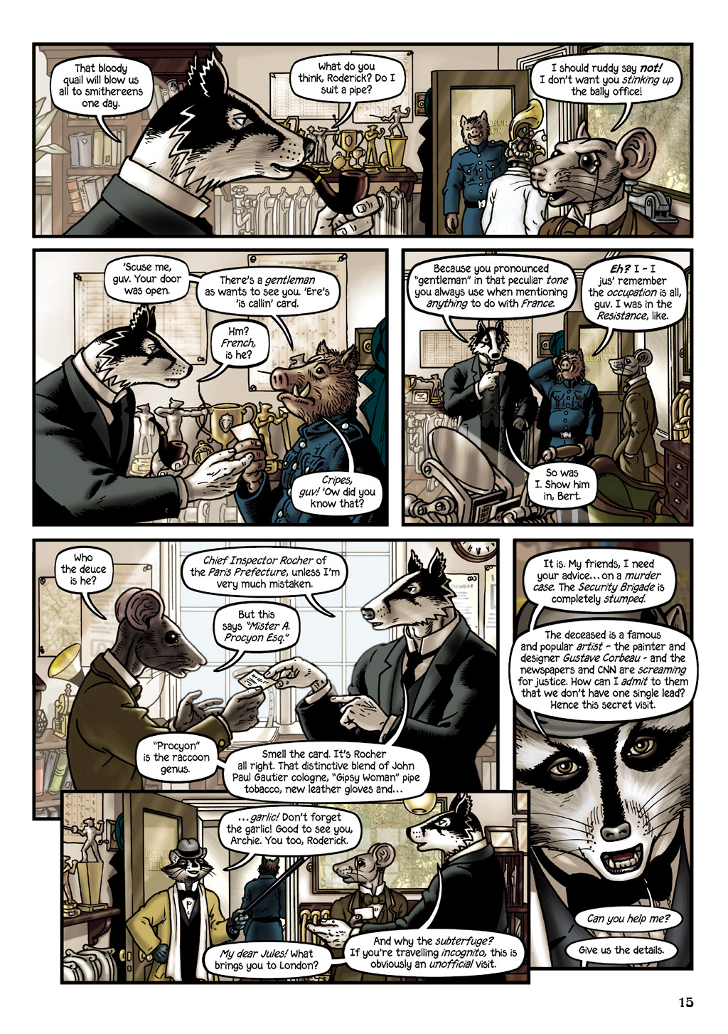 Read online Grandville Bête Noire comic -  Issue # TPB - 18