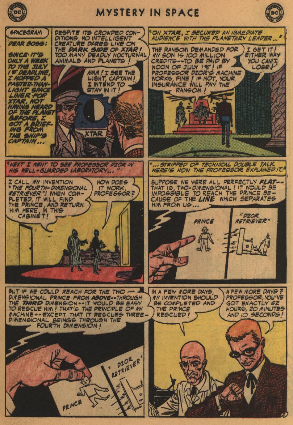 Read online Mystery in Space (1951) comic -  Issue #22 - 29