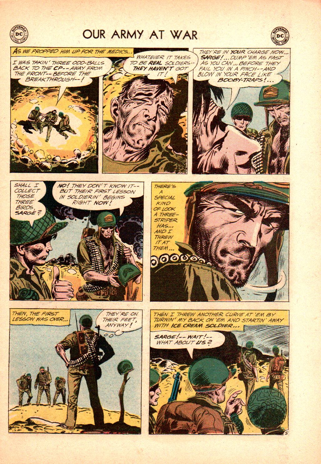 Read online Our Army at War (1952) comic -  Issue #117 - 7