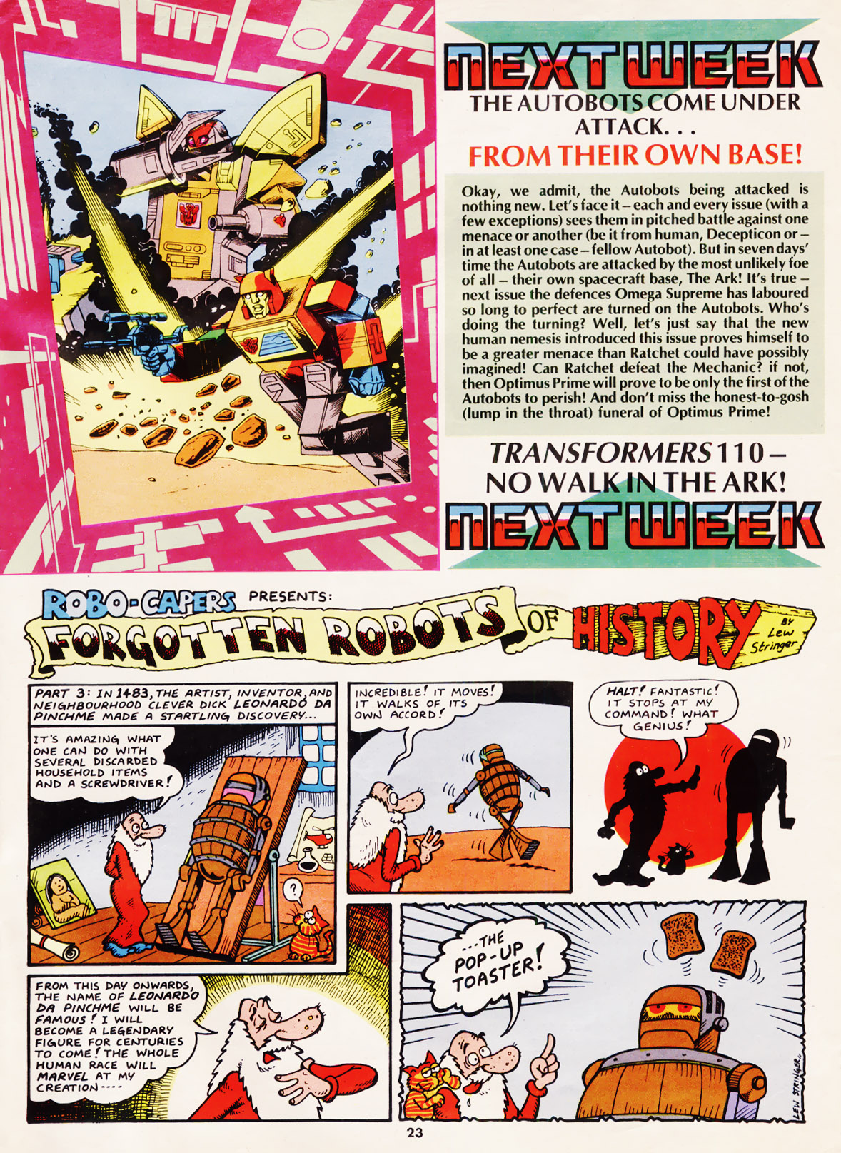 Read online The Transformers (UK) comic -  Issue #109 - 15