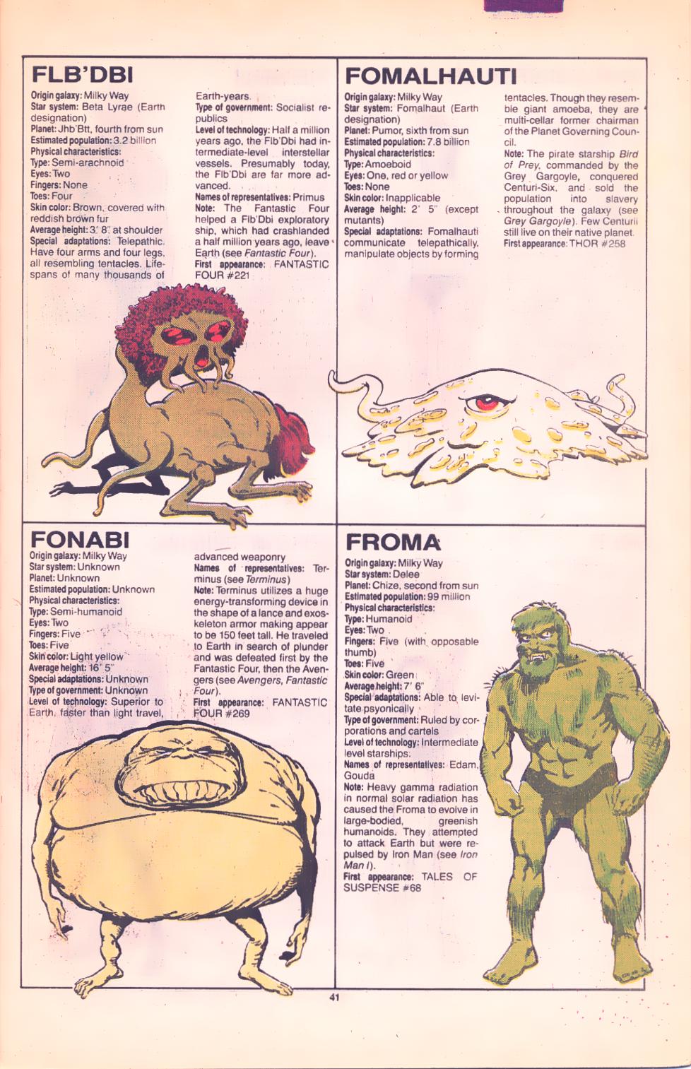 Read online The Official Handbook of the Marvel Universe Deluxe Edition comic -  Issue #15 - 43