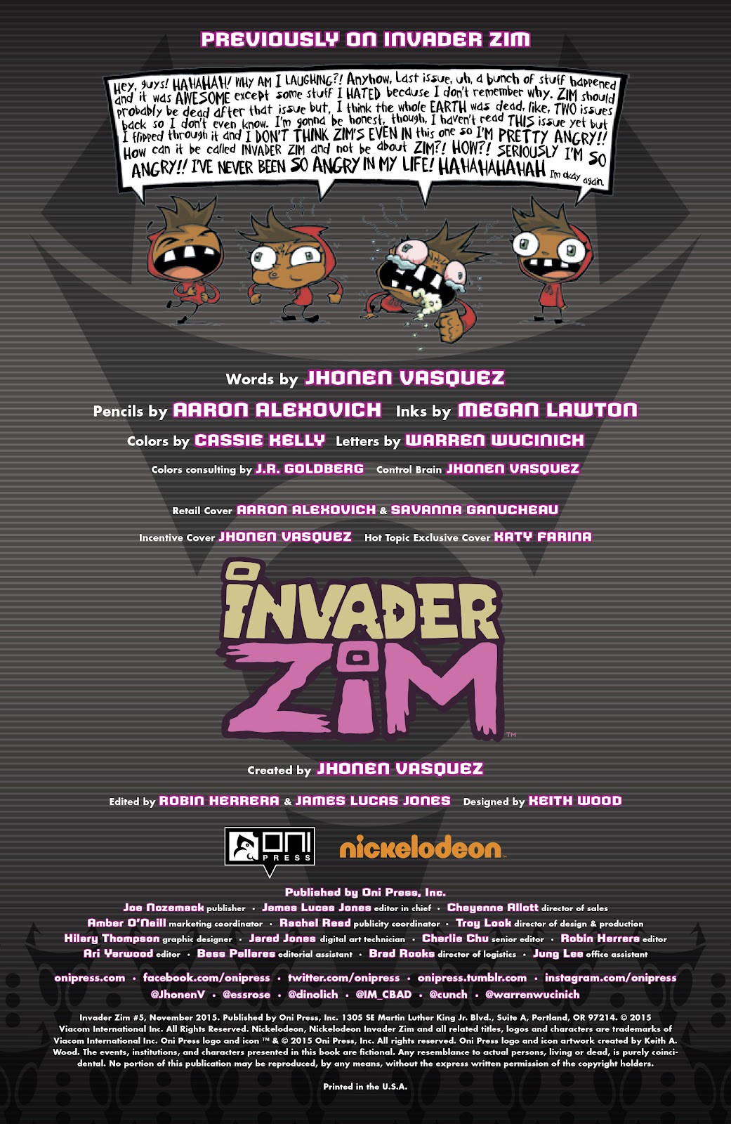 Invader Zim issue 5 - Page 2
