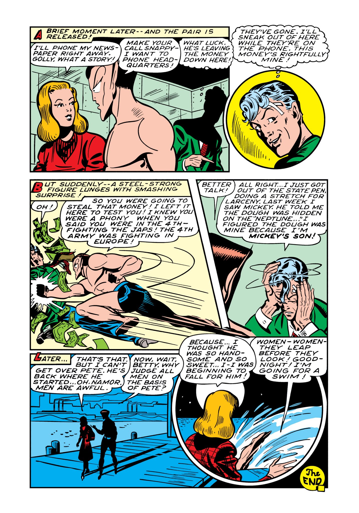 Read online Marvel Masterworks: Golden Age All Winners comic -  Issue # TPB 4 (Part 2) - 35