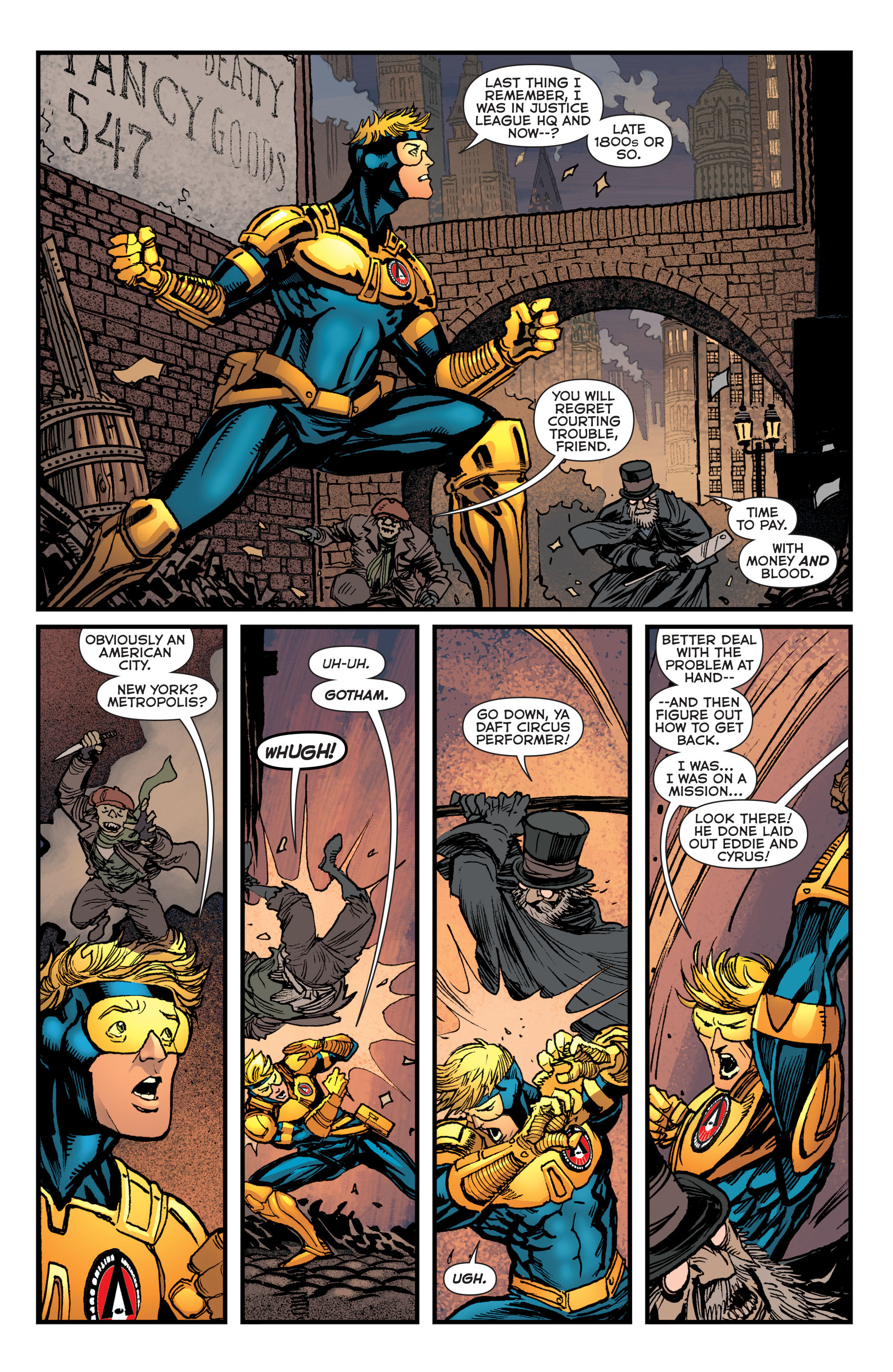 Read online Booster Gold: Futures End comic -  Issue # Full - 4