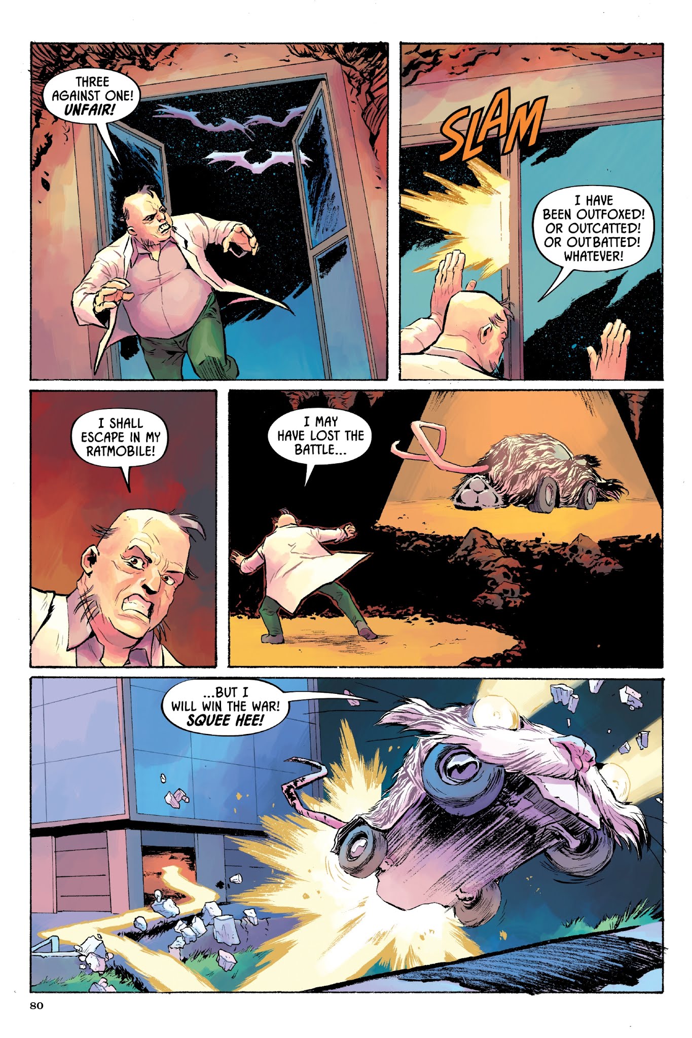 Read online Angel Catbird comic -  Issue # TPB 3 - 79