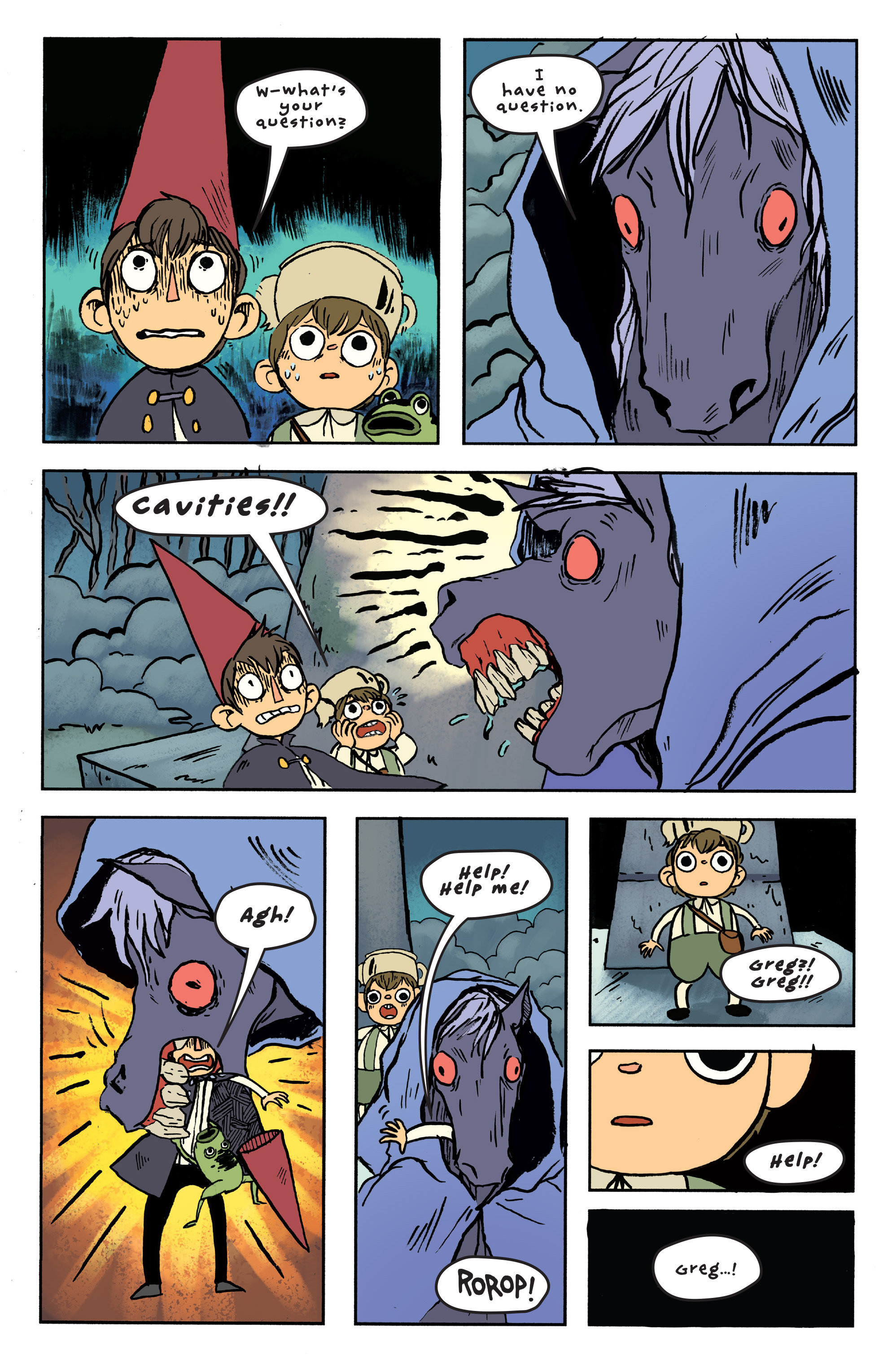 Read online Over the Garden Wall (2016) comic -  Issue #6 - 22