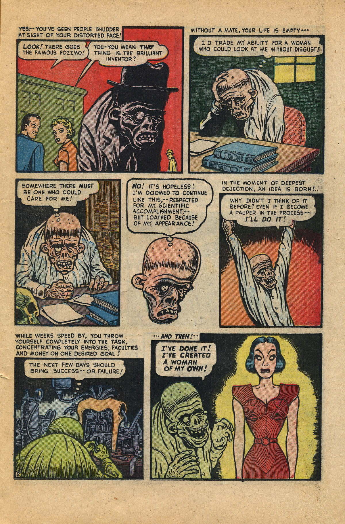 Read online Weird Mysteries (1952) comic -  Issue #2 - 11