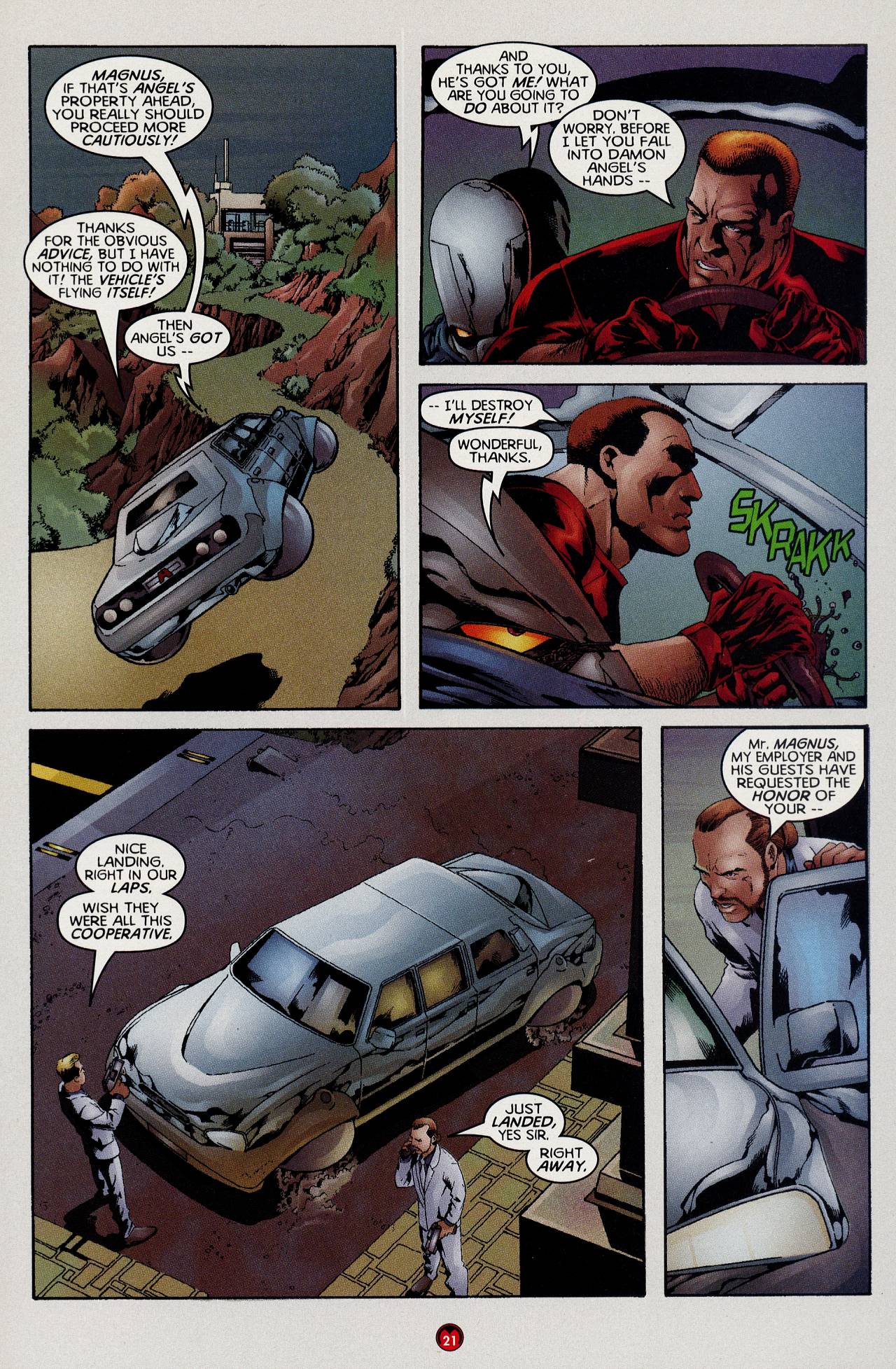 Read online Magnus Robot Fighter (1997) comic -  Issue #3 - 17