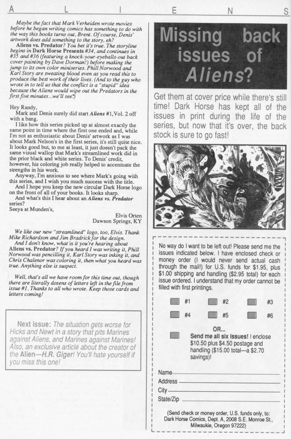 Read online Aliens (1989) comic -  Issue #2 - 30