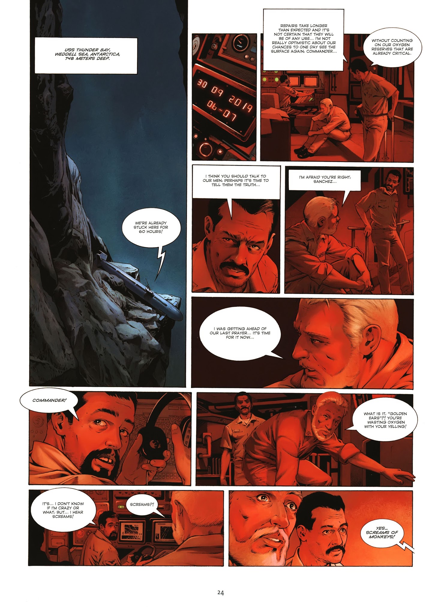 Read online Prometheus comic -  Issue #3 - 23