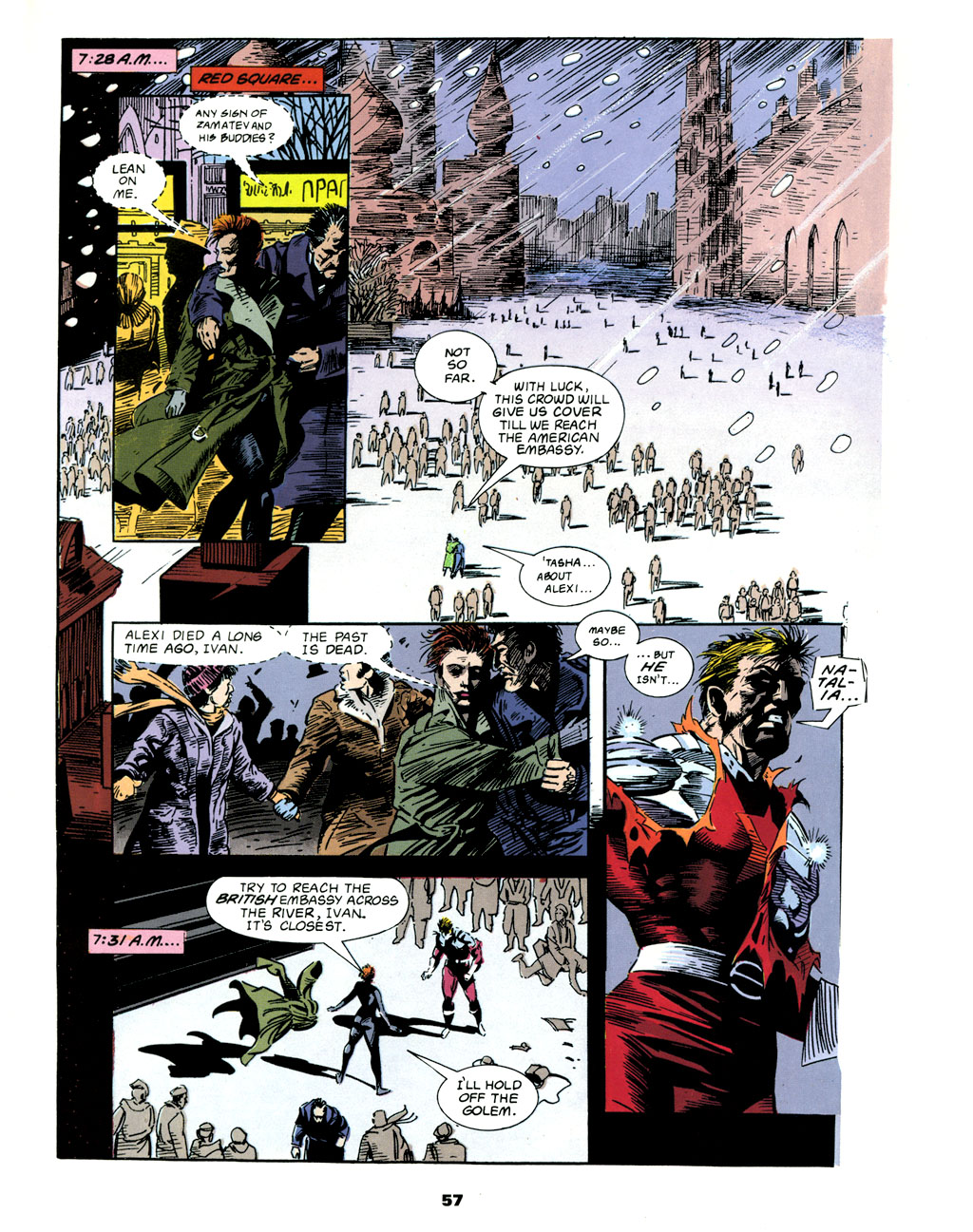 Read online Marvel Graphic Novel comic -  Issue #61 - Black Widow - The Coldest War - 58